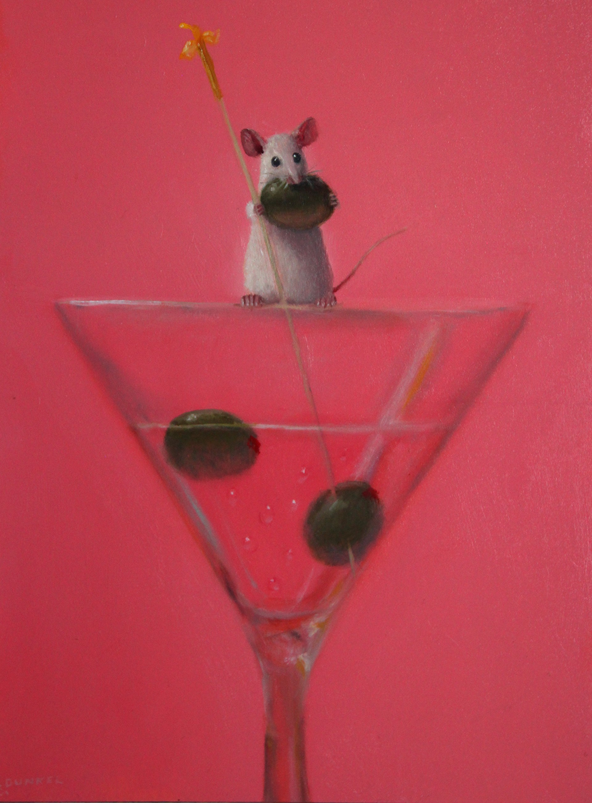 Martini in Red by Stuart Dunkel