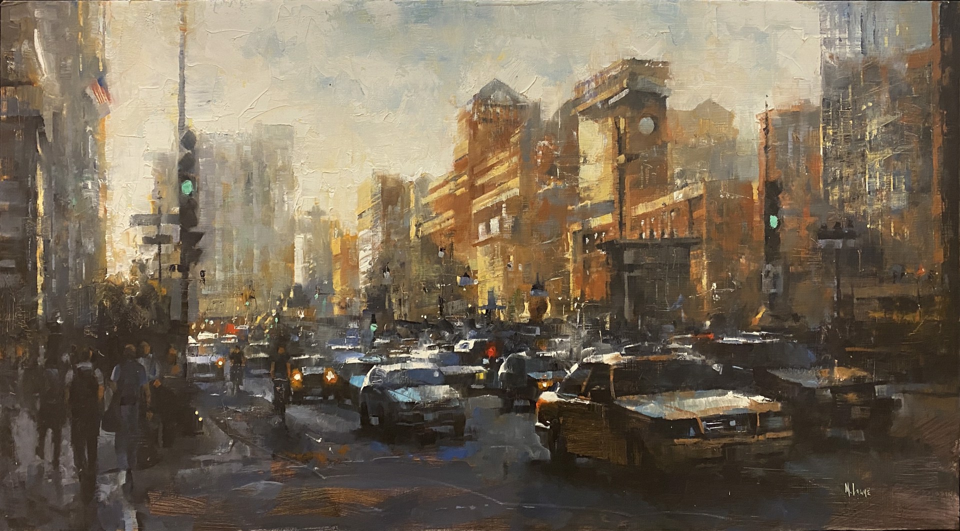 Late Day Chicago by MARK LAGUE