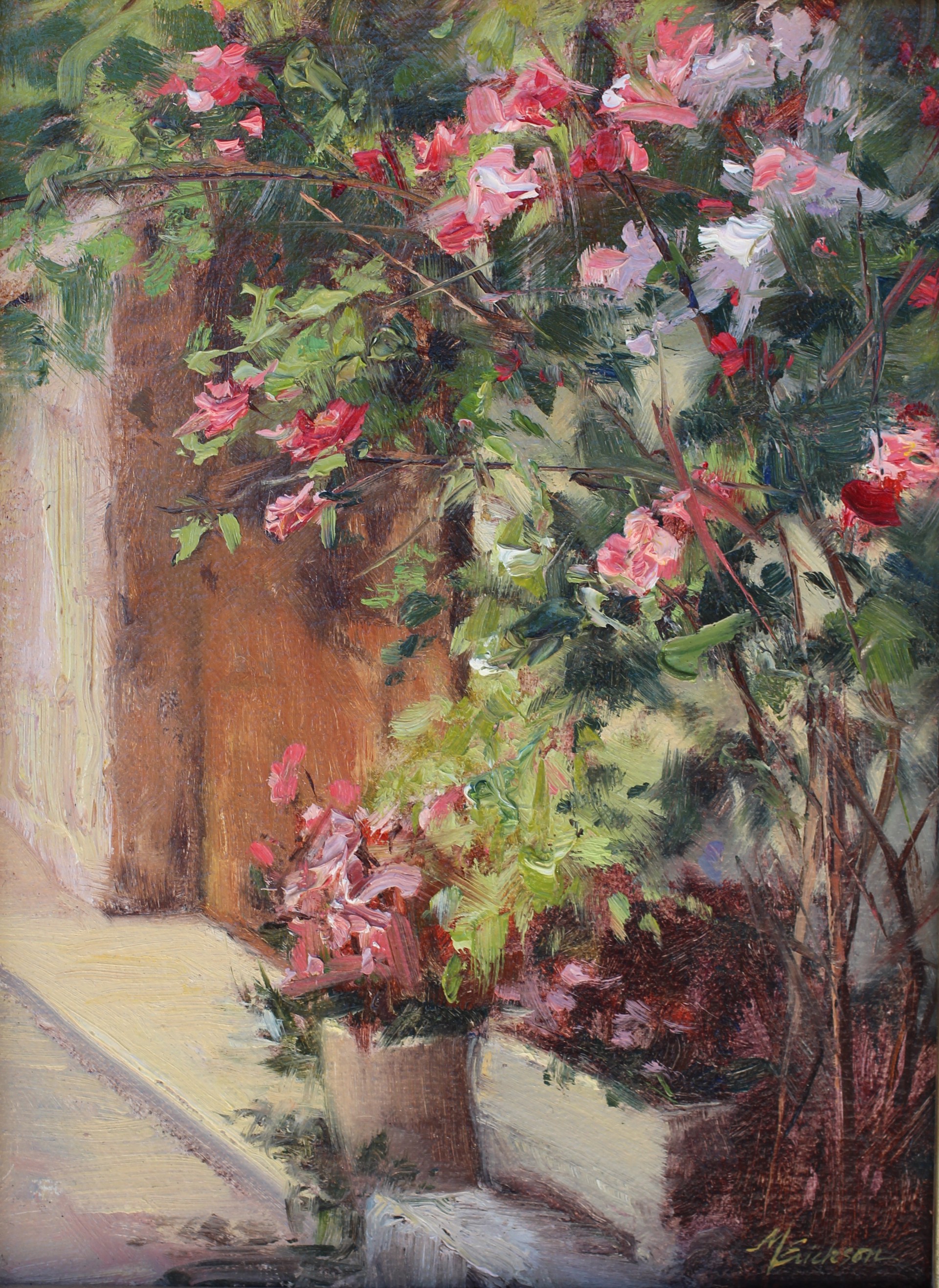 Roses Grimpantes by Mary Erickson