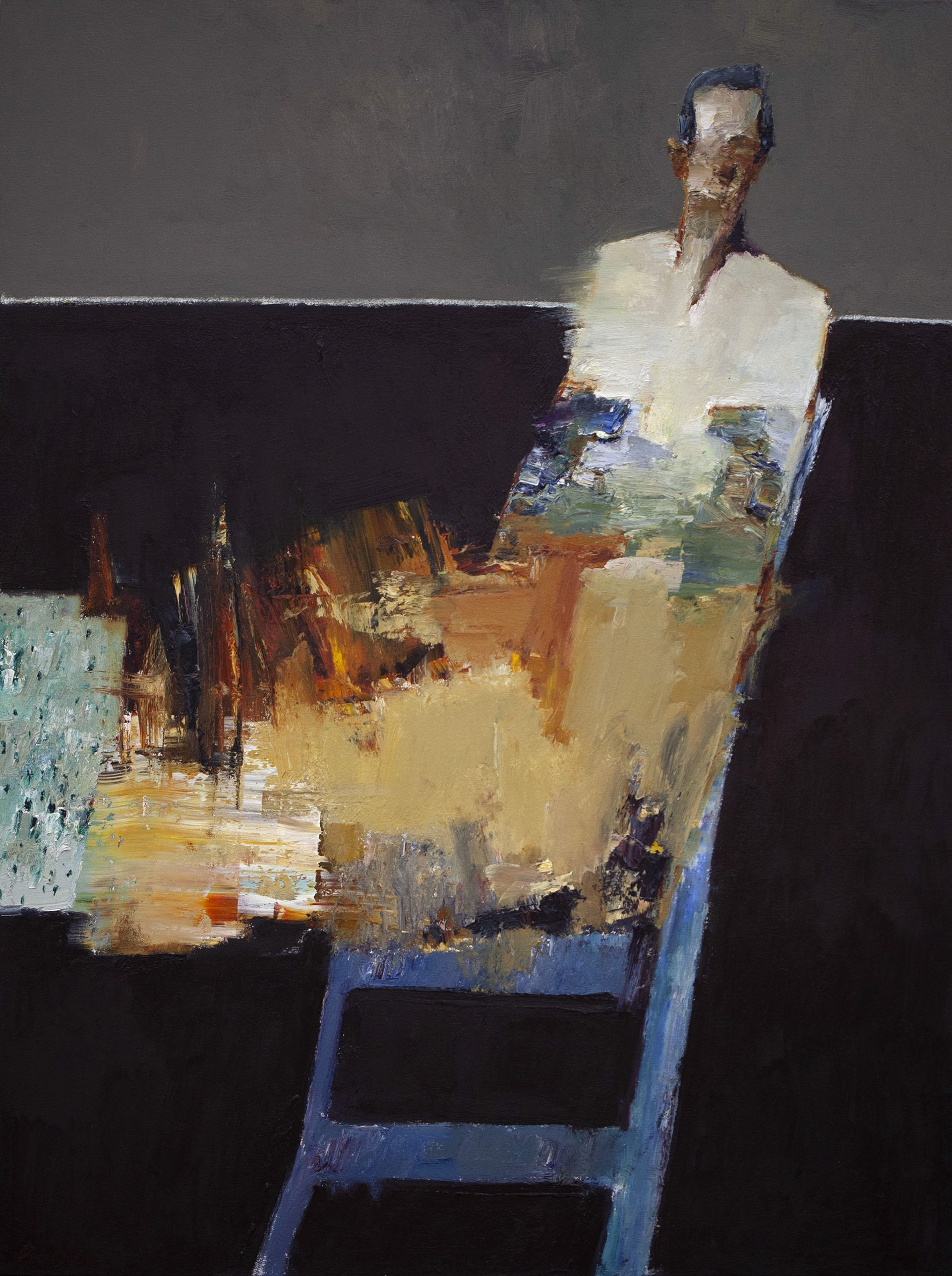 Figure on Chair by Danny McCaw