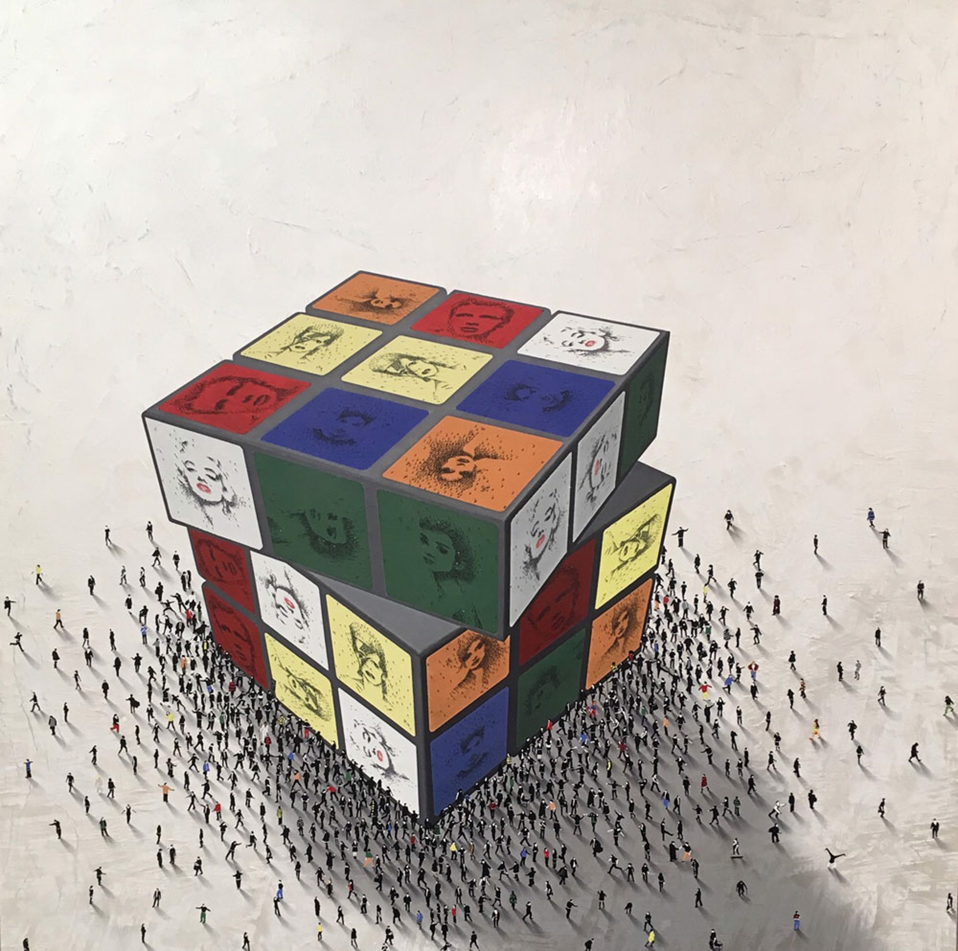 Cubed Sophistication (Cubed Culture) by Craig Alan, Populus Homage