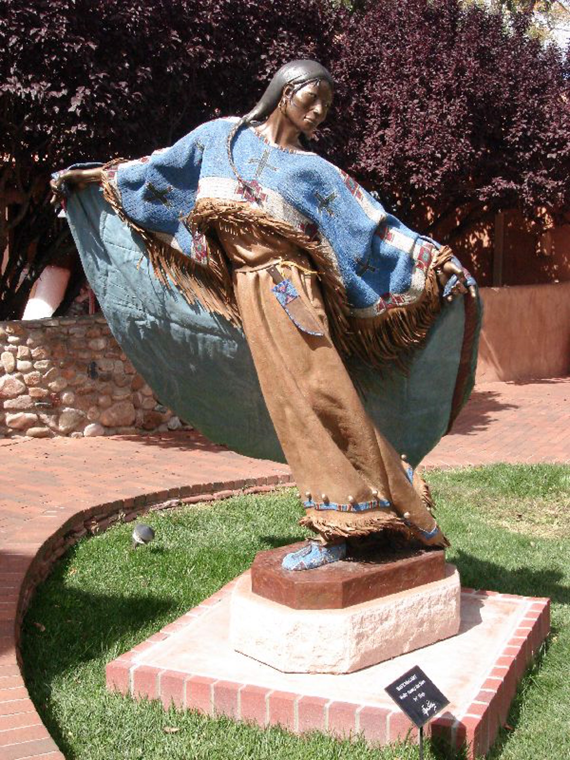 Walks Among the Stars  lifesize by Dave McGary (sculptor) (1958-2013)