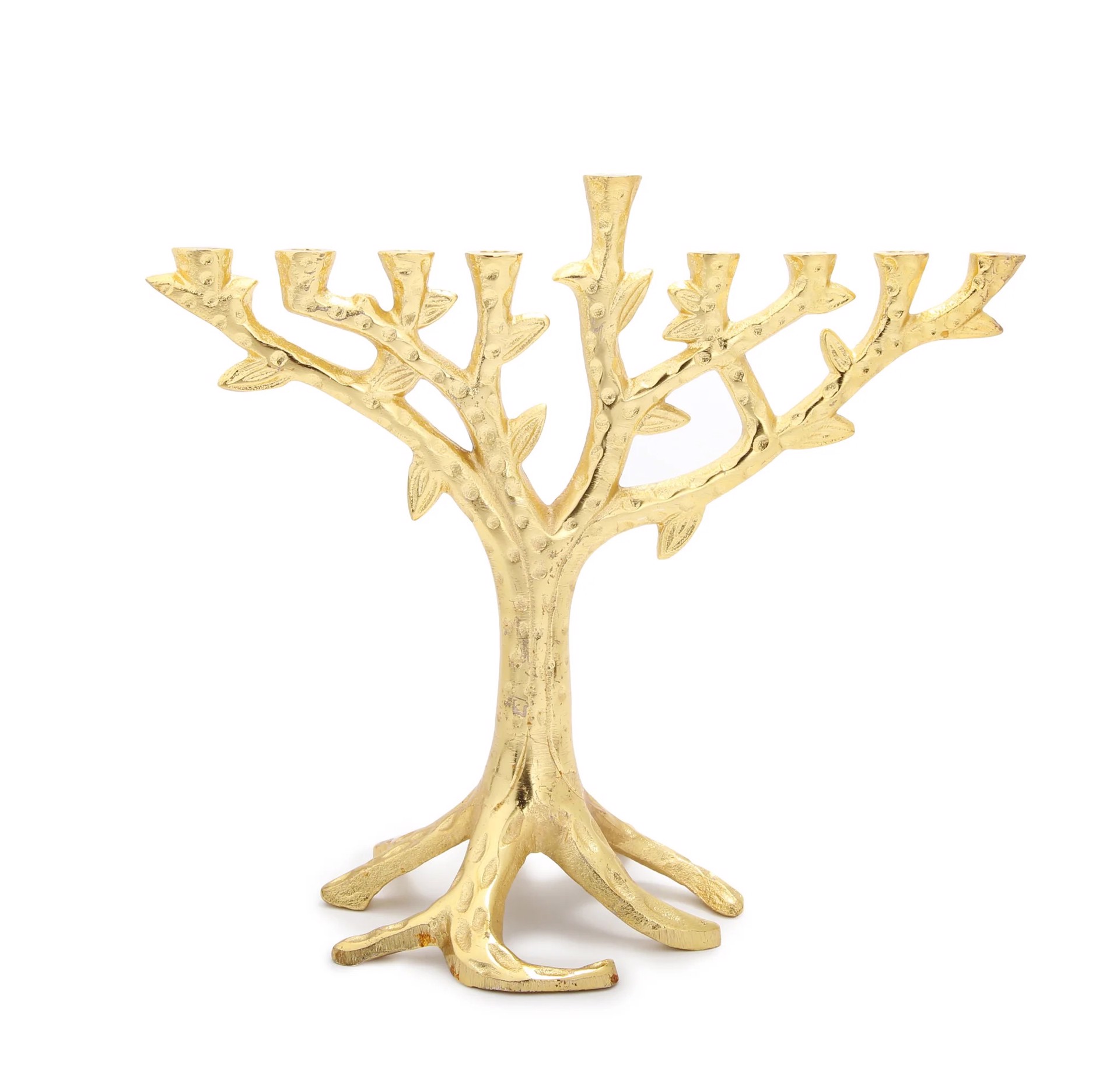 Gold Branch Menorah by Argent