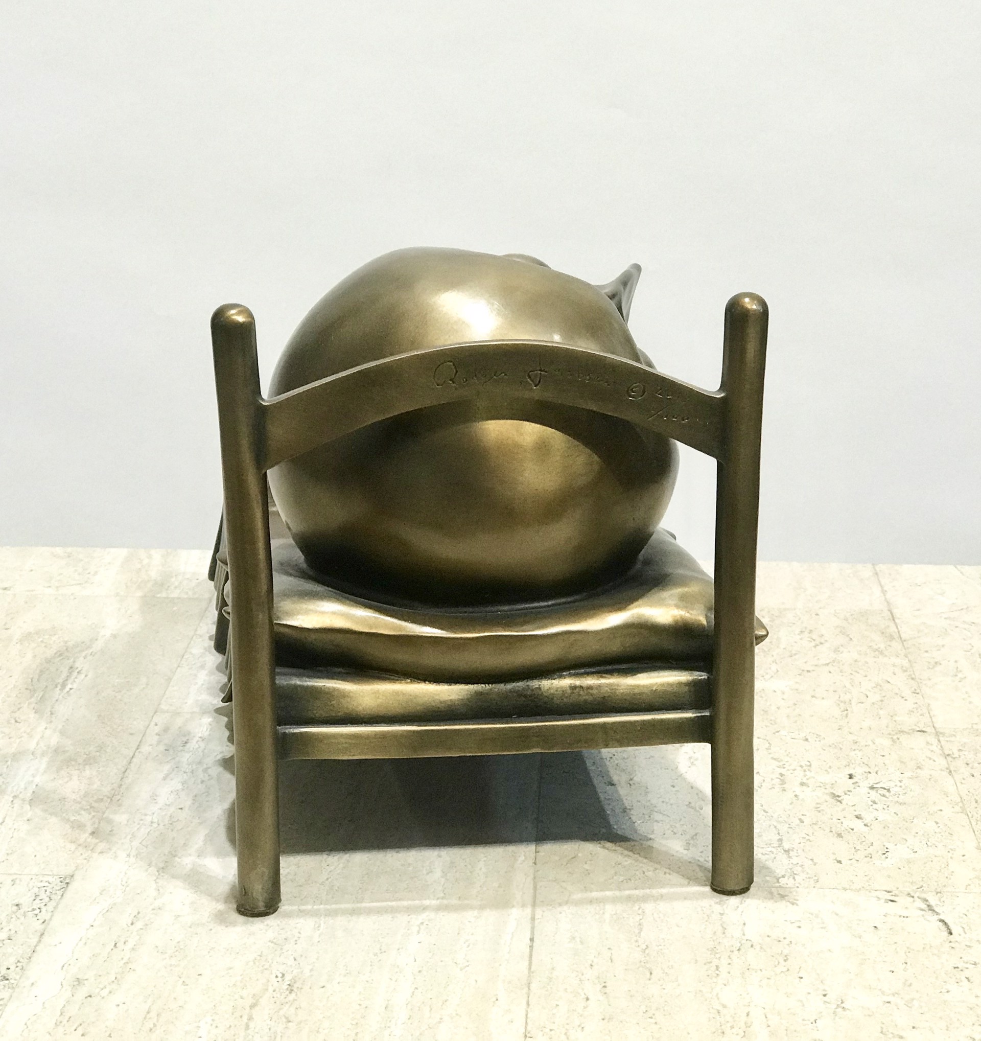 Slumber (bronze) by Rodger Jacobsen