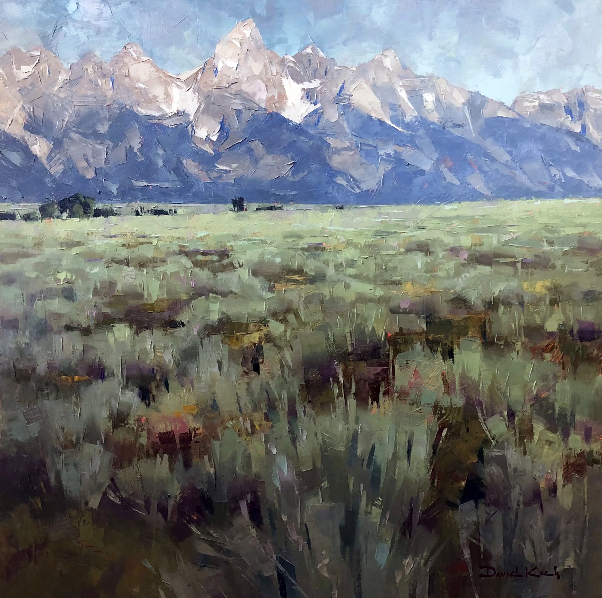 Spires and Sage by David Koch