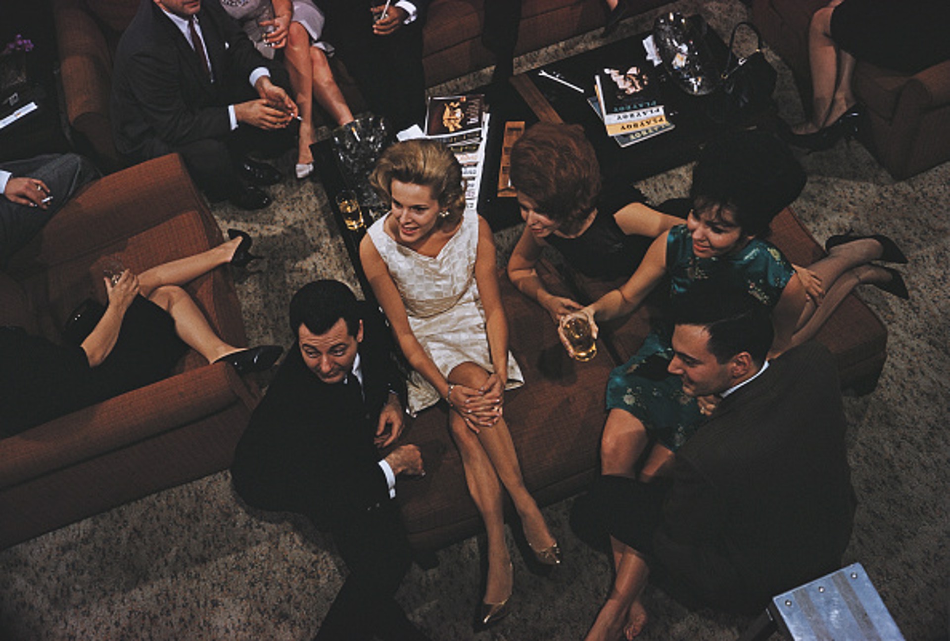 Party At The Playboy Mansion by Slim Aarons