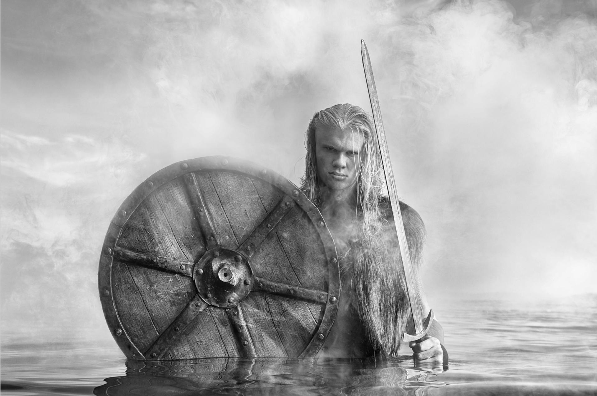 Haaland by David Yarrow
