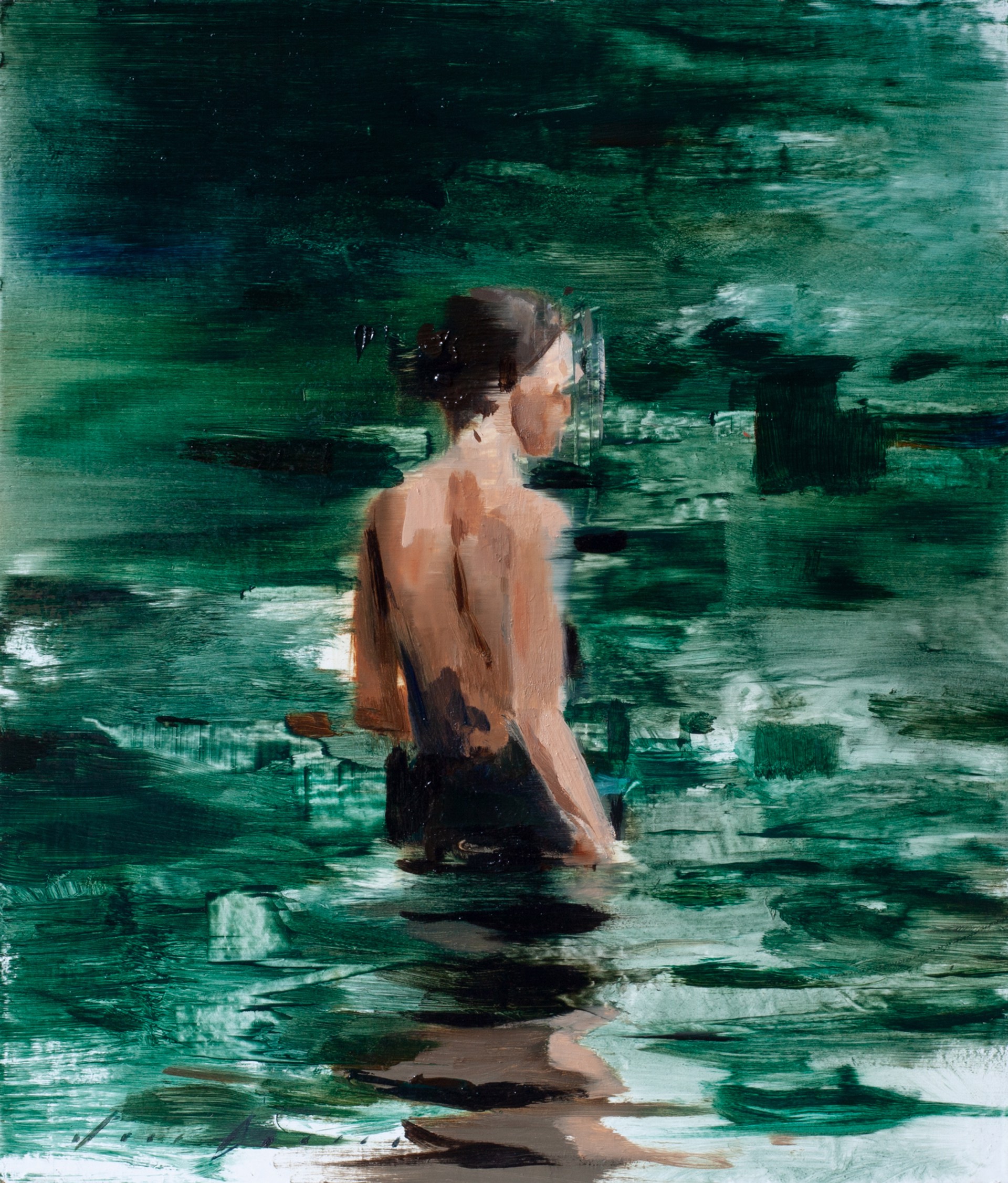 Swimmer Study 5 by Jon Doran