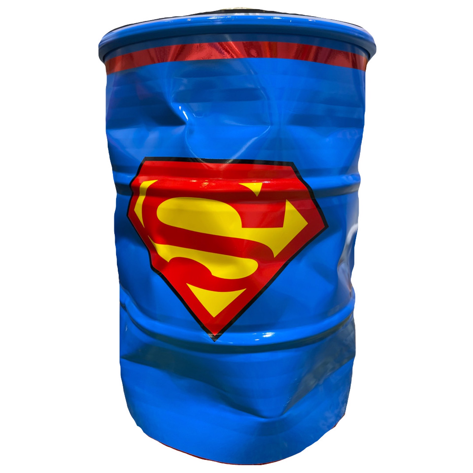 “Superman” by Brand Logo Barrels by Efi Mashiah