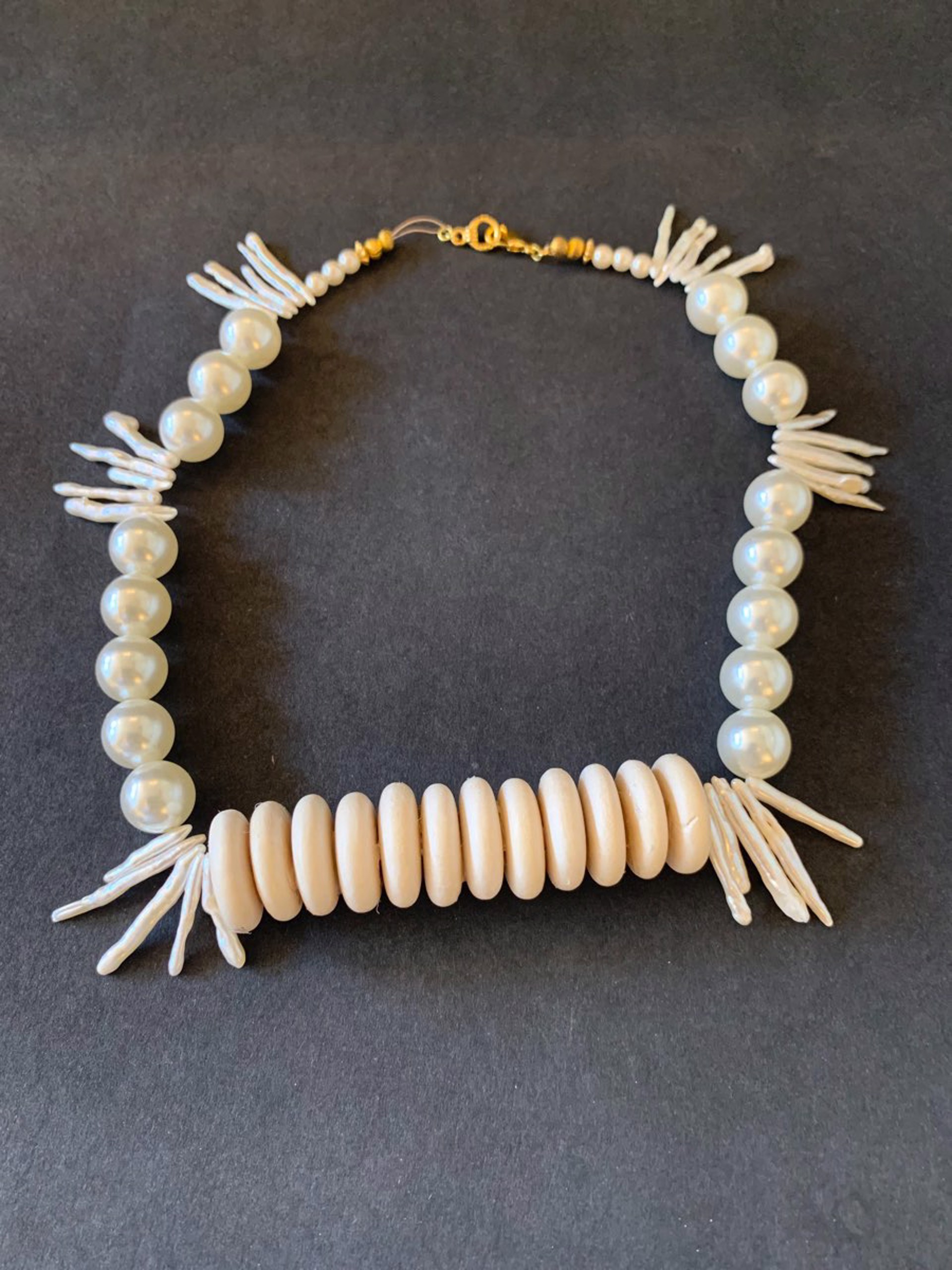 Bit of Pearl Necklace by Patty Elzinga