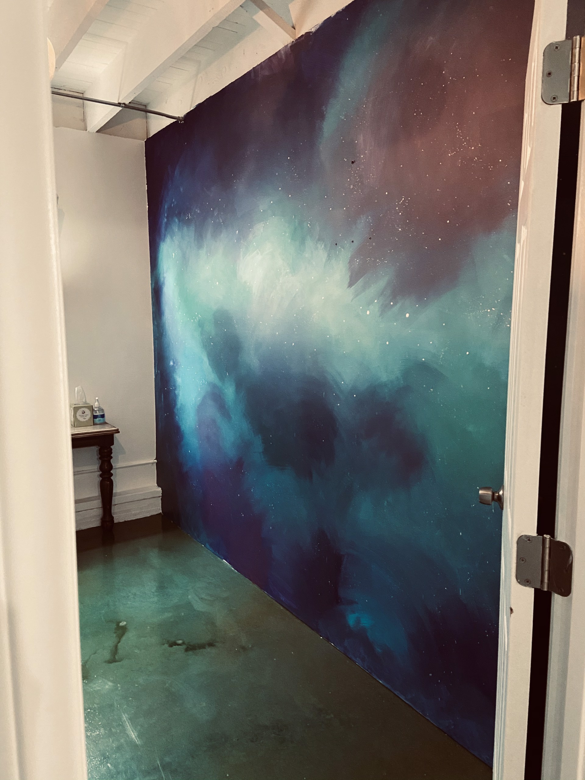 "Galaxy Wall" Next Level Holistic Healing Los Angeles, CA by Melissa DeTroy
