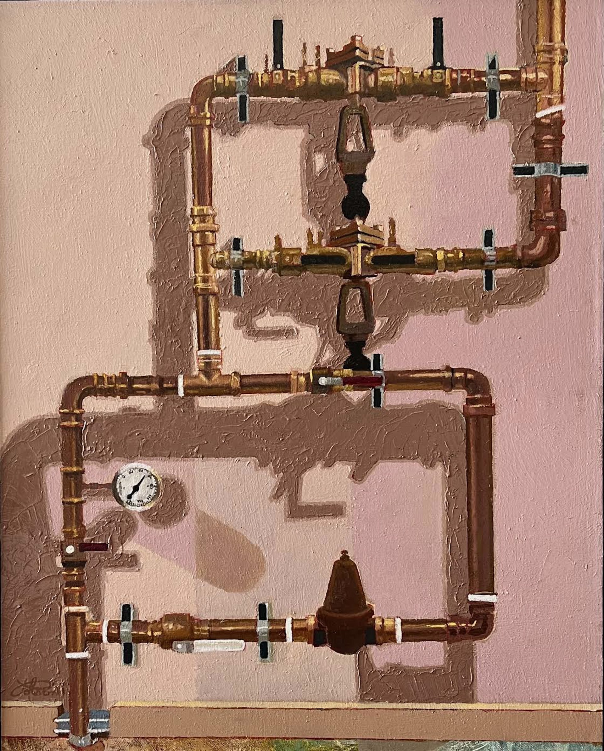 Copper Pipe and Meter by Paul Polson
