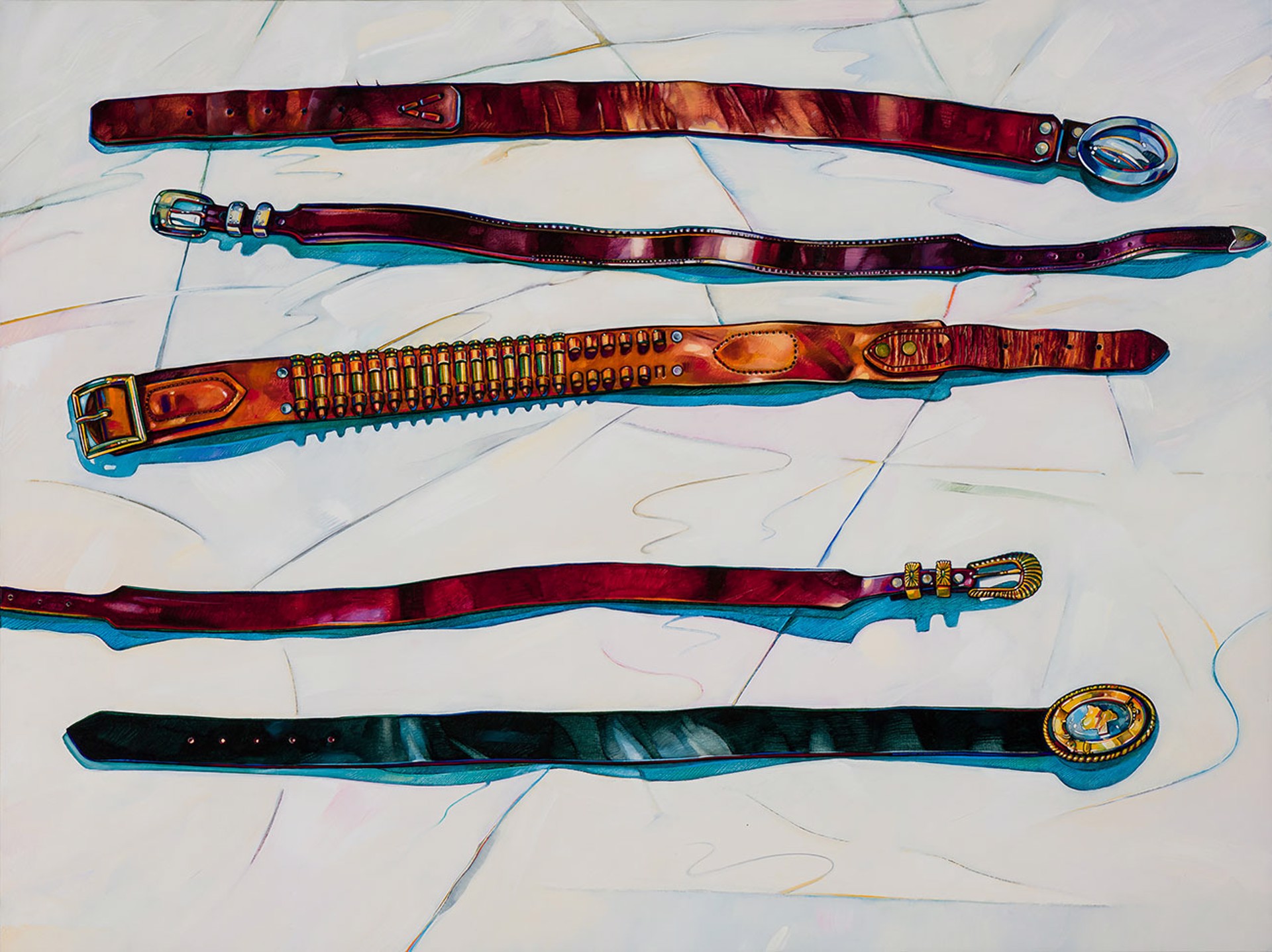 Still Life: Belts by John Fincher