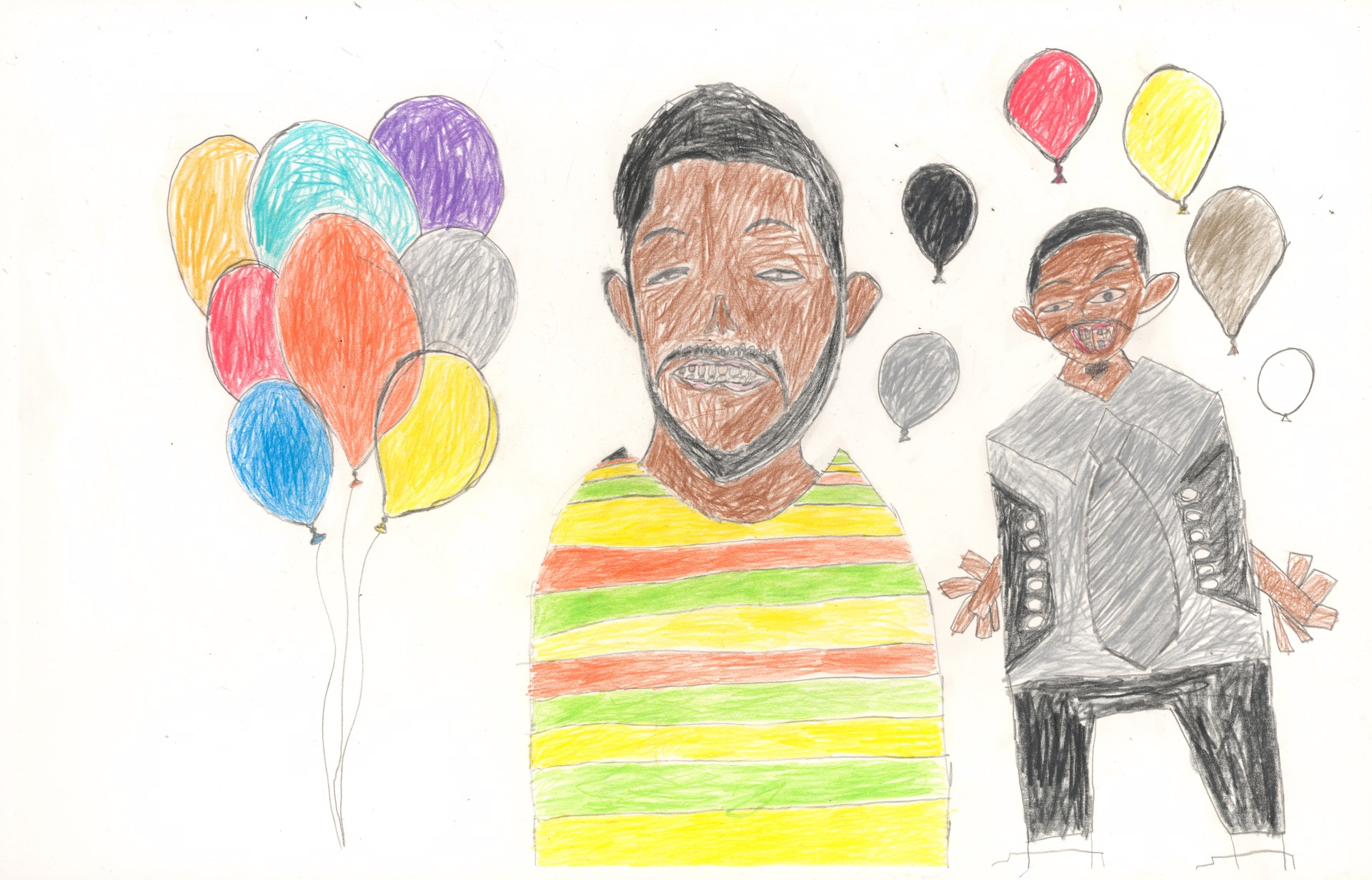 Maurice and Duane at the Prom by Duane Blacksheare-Staton