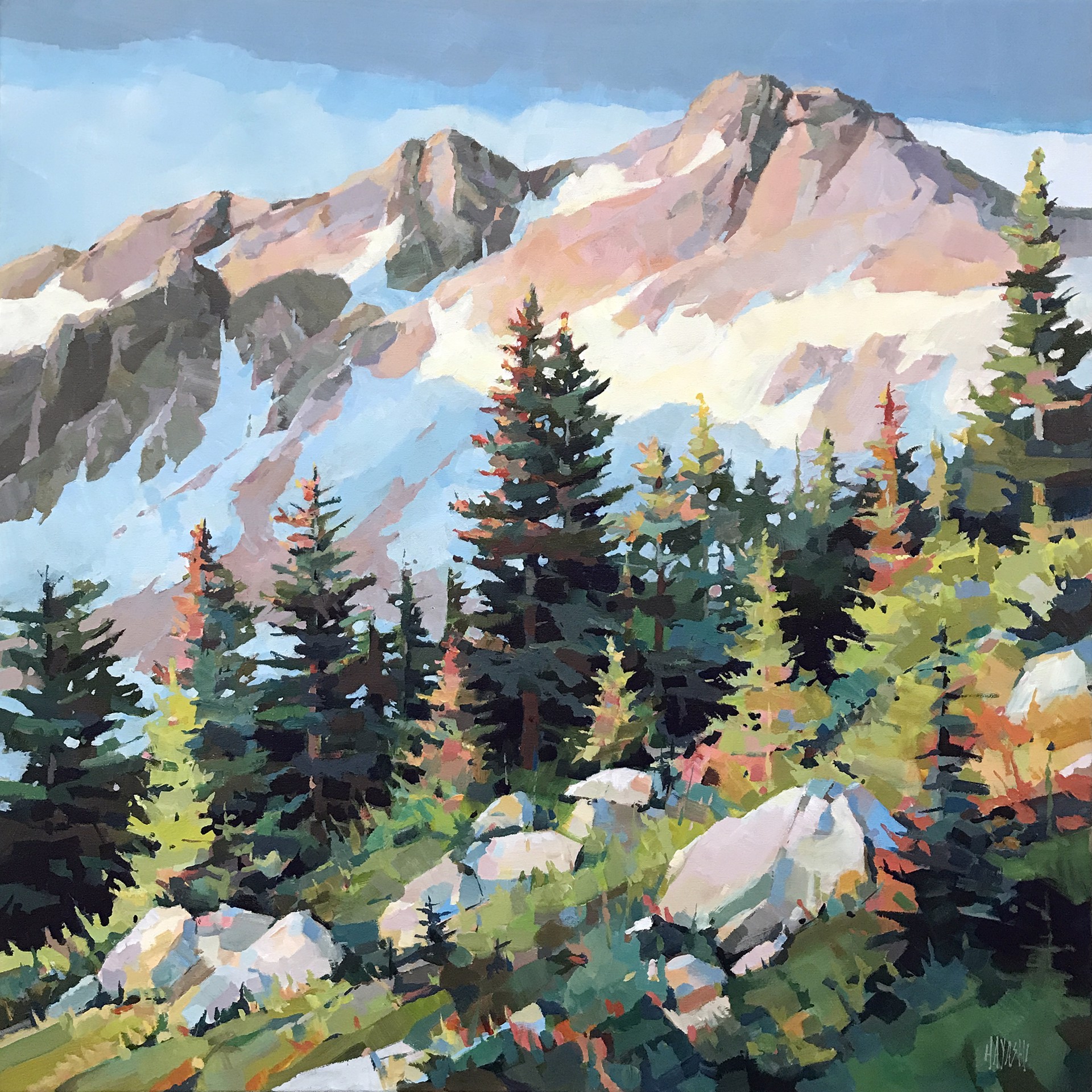 Alpine Warmth - SOLD by Randy Hayashi