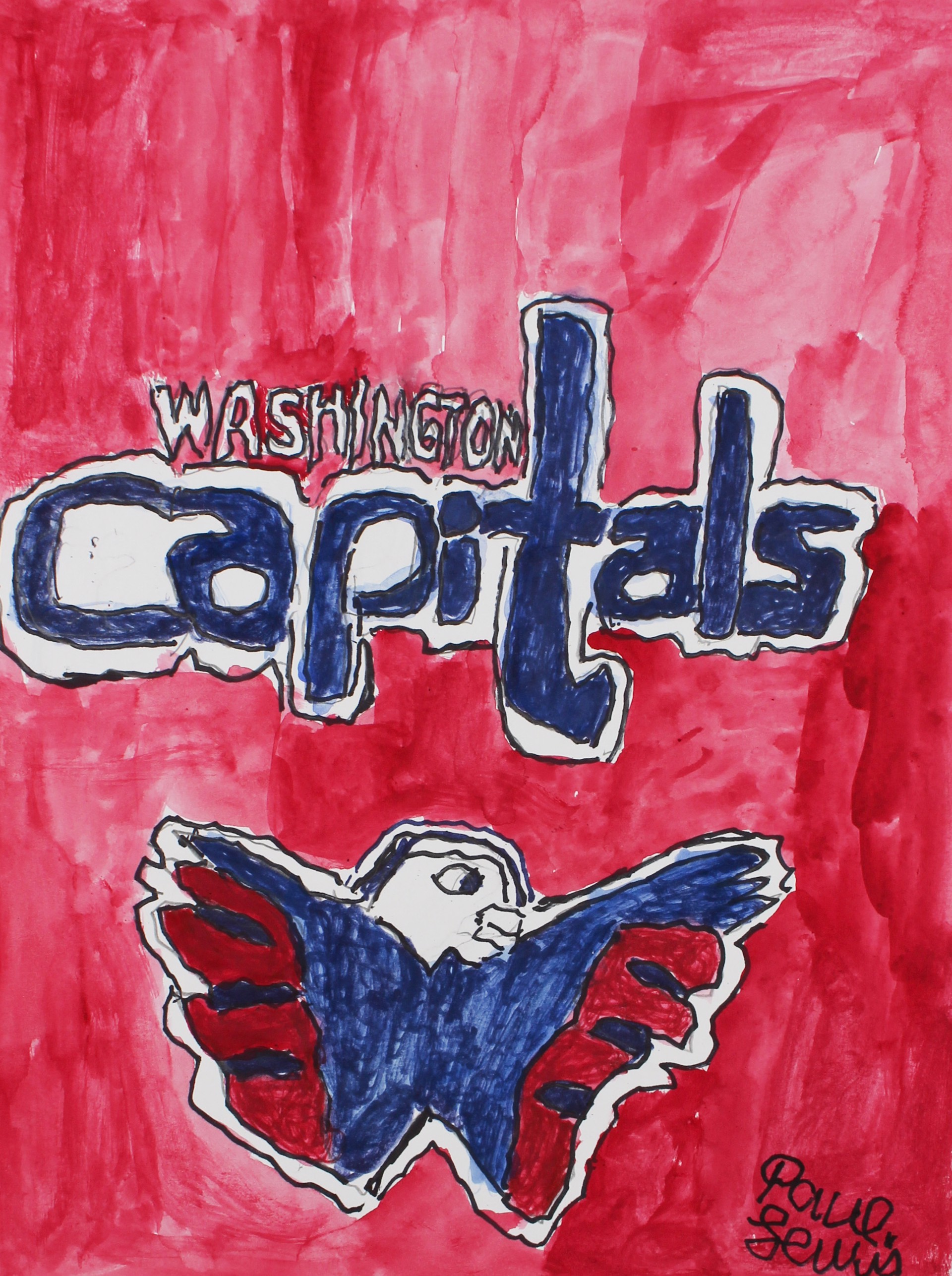 Washington Capitals by Paul Lewis