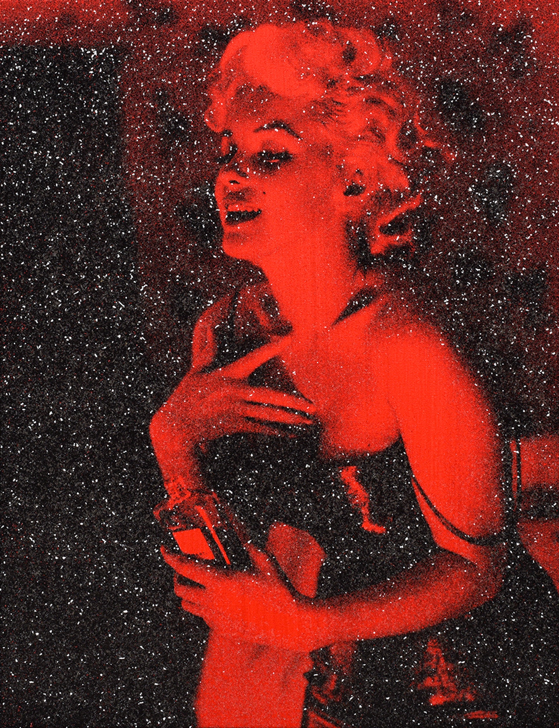 Marilyn Chanel Superstar Scarlet by Russell Young