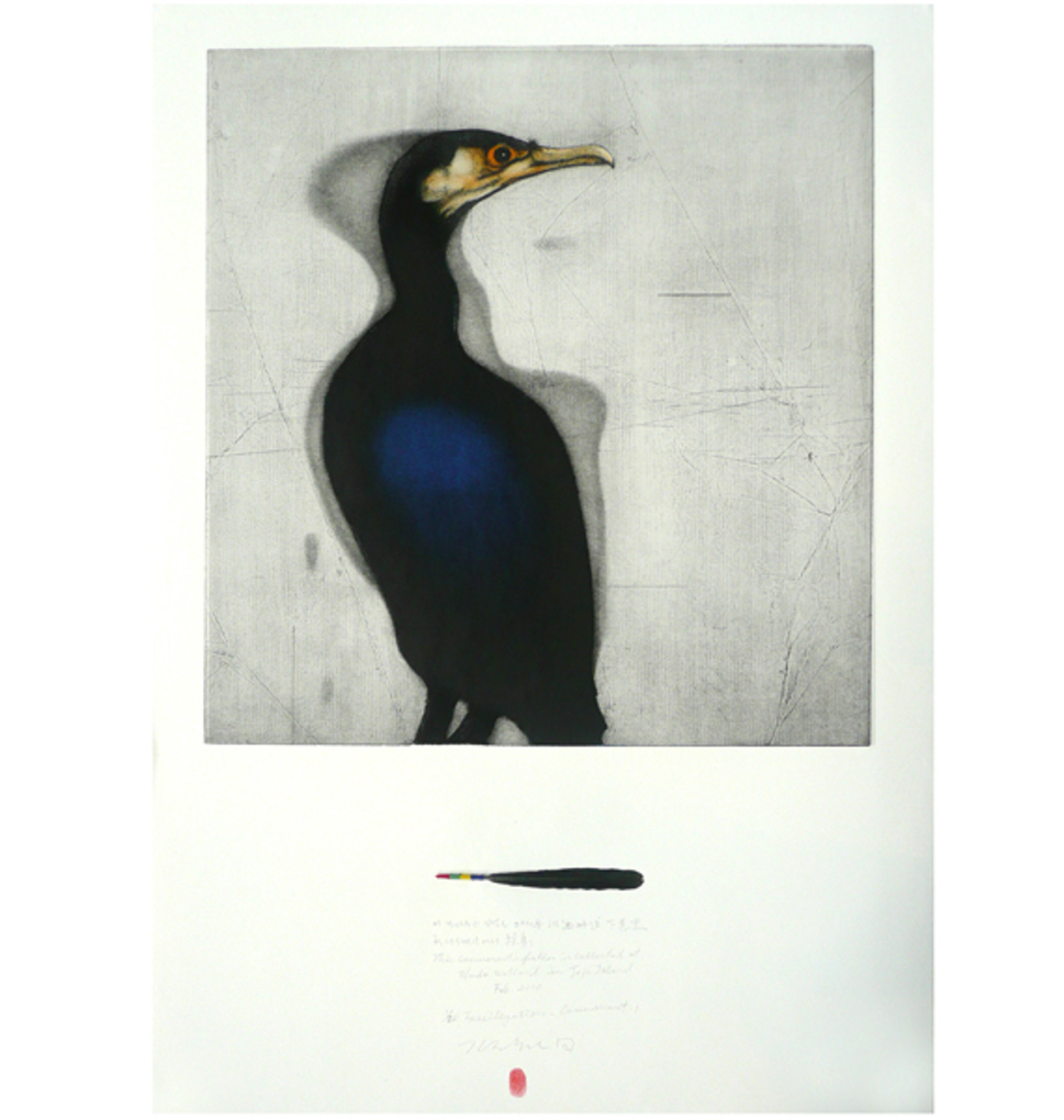 Fossilization: Cormorant (2/20) by Gilchun Koh