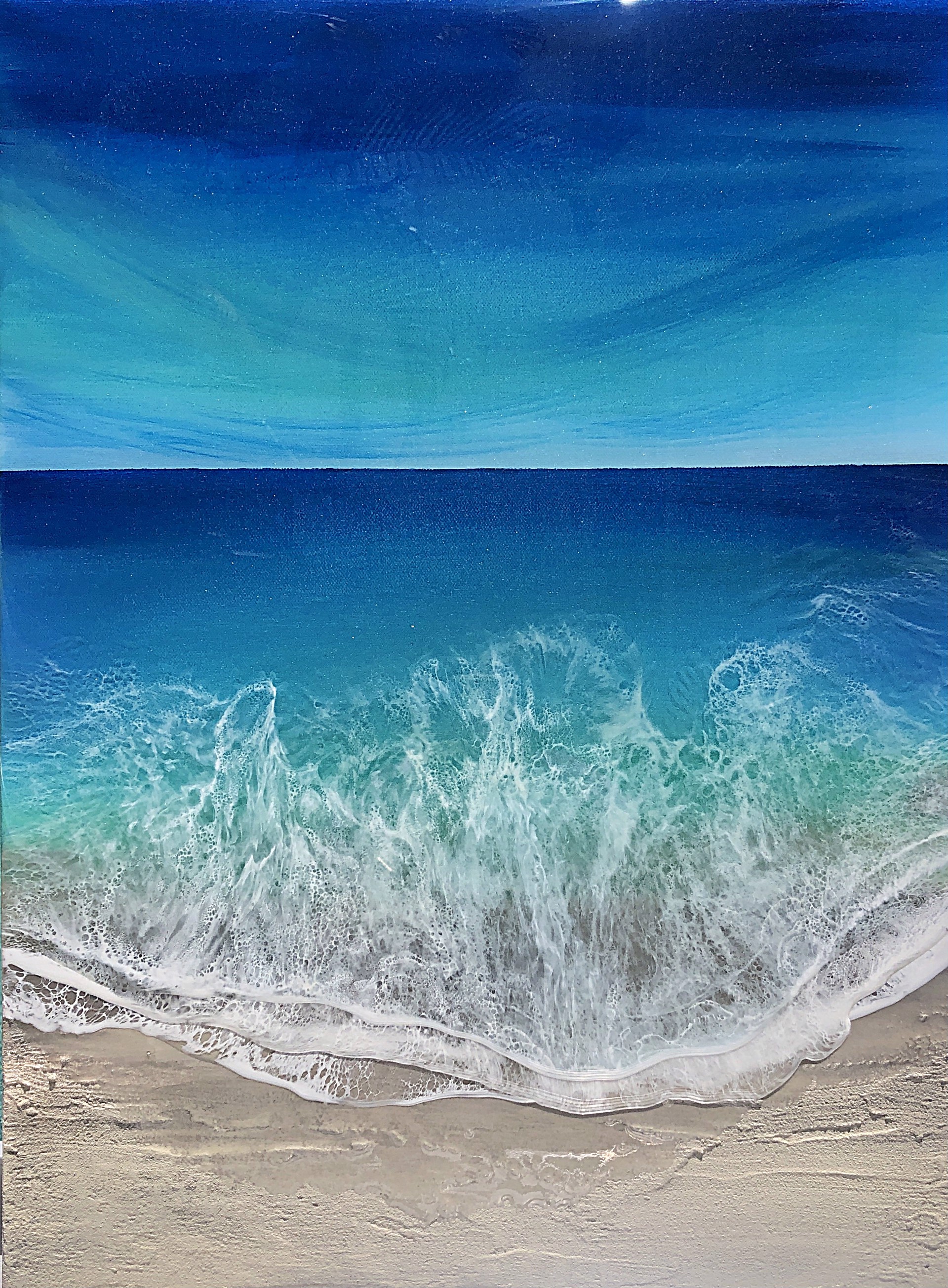 Ocean Waves #4 by Ana Hefco