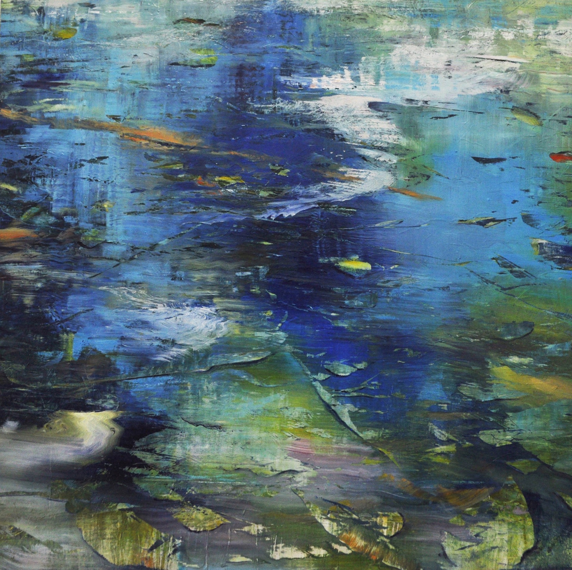 Spring Pond Patterns by David Dunlop
