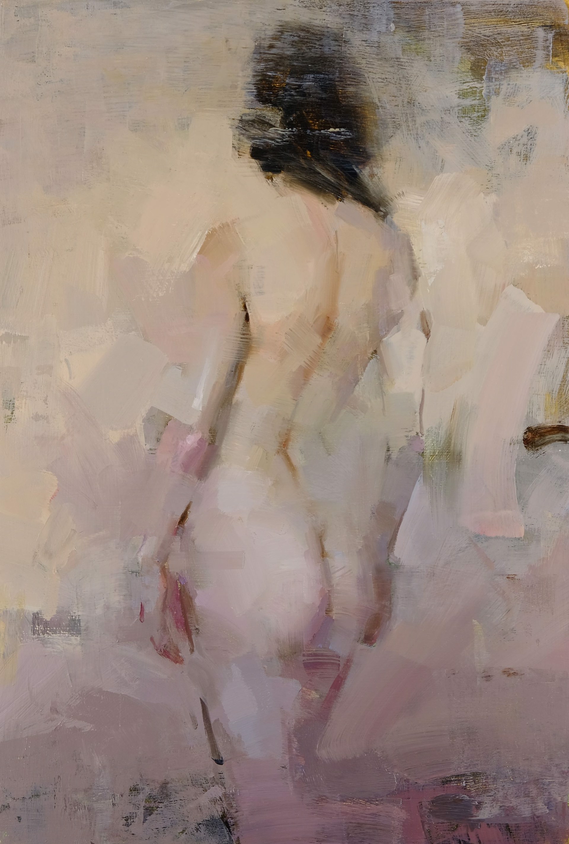 Standing Nude by Jacob Dhein