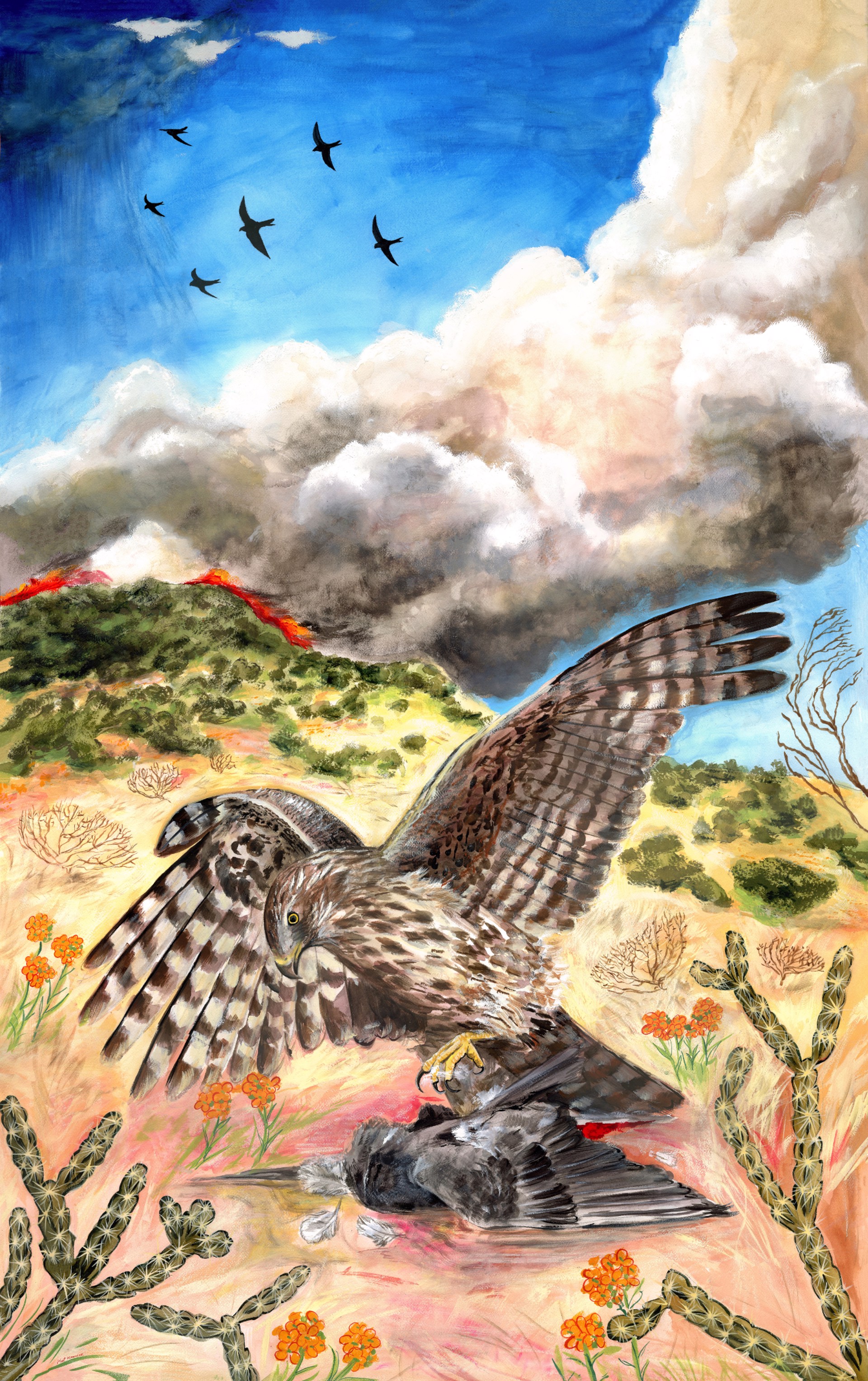Wildfire Season in the Southwest by Kat Kinnick