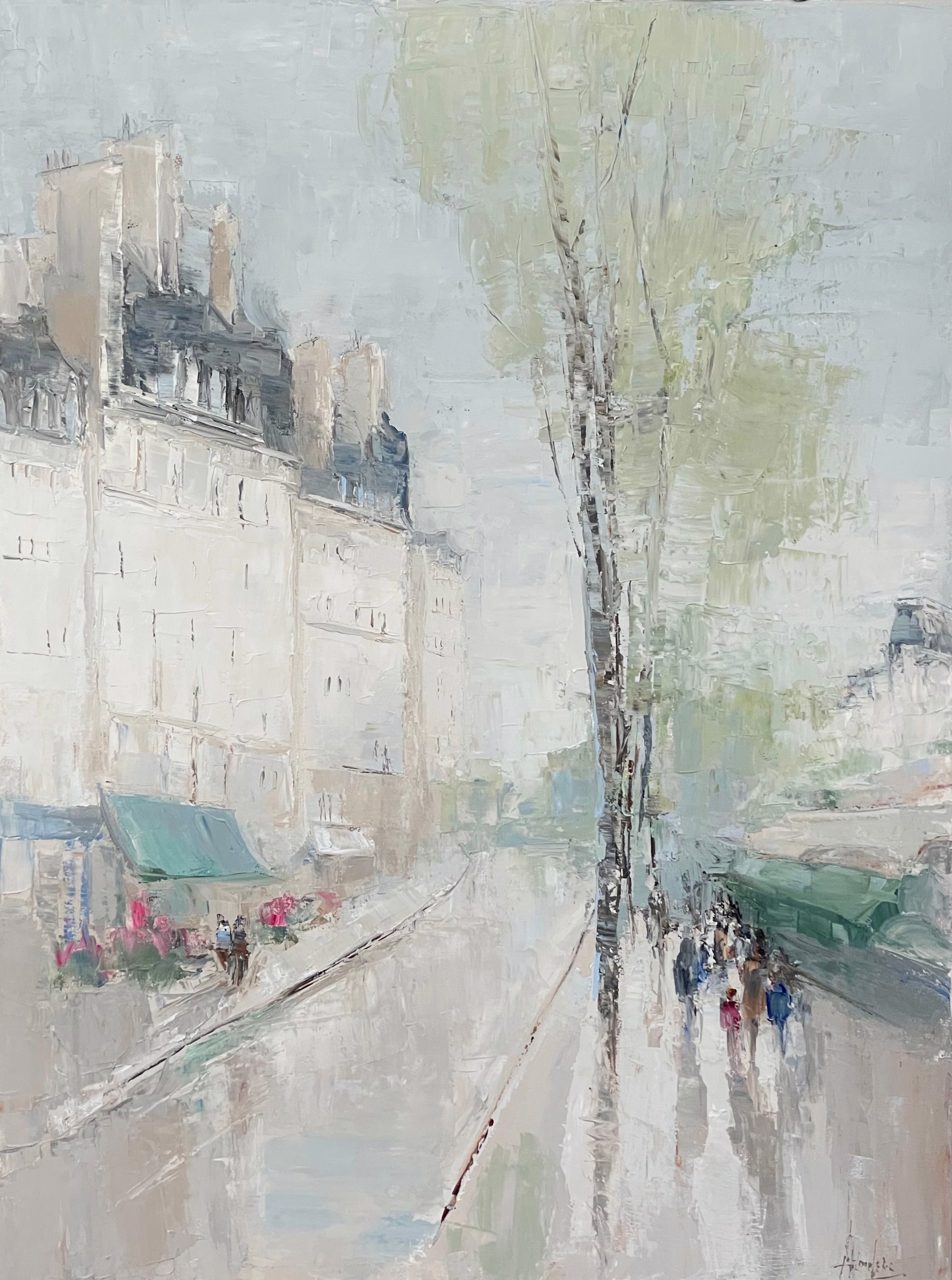 Parisian Day {SOLD} by Barbara Flowers