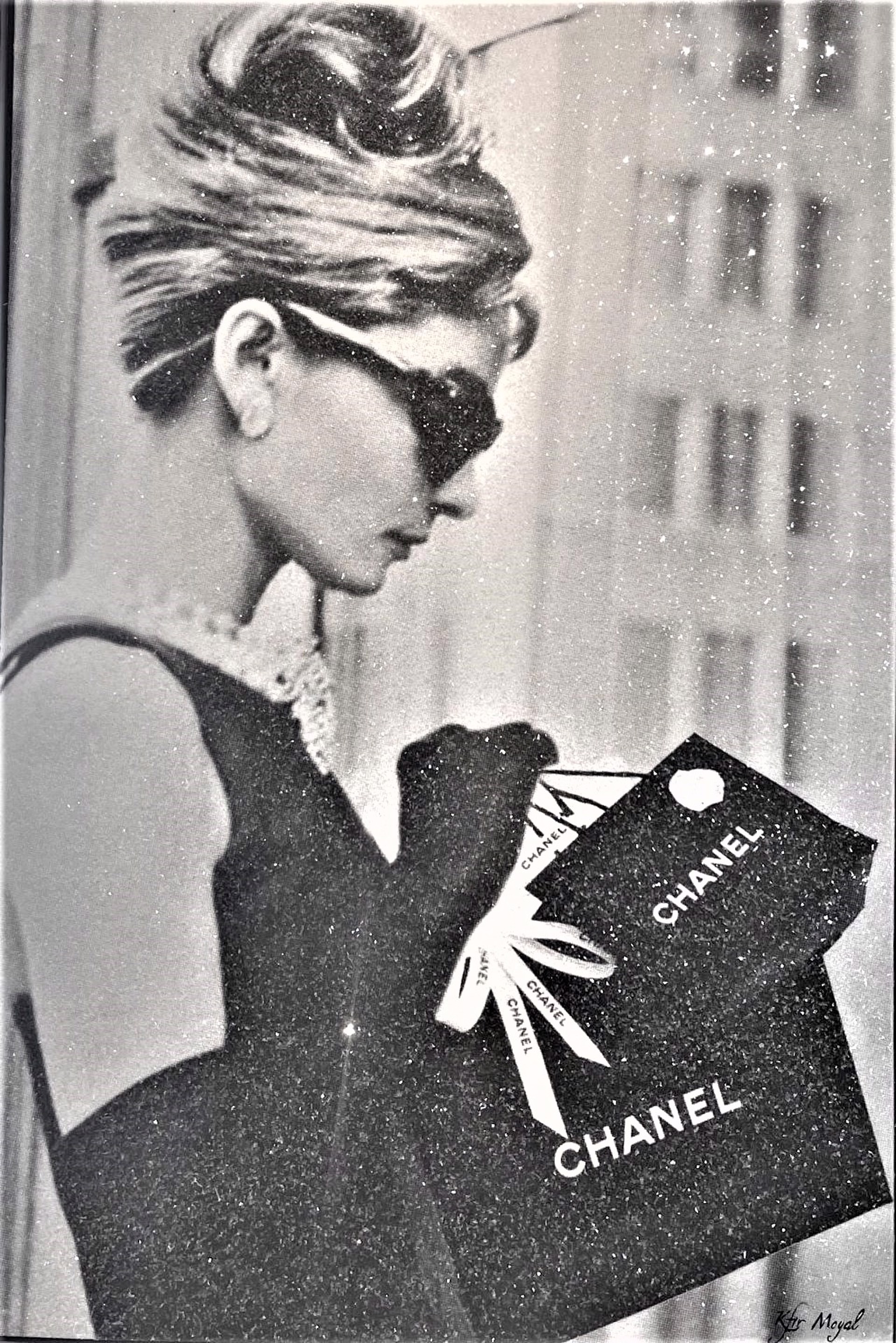 Audrey Hepburn with Chanel by Kfir Moyal