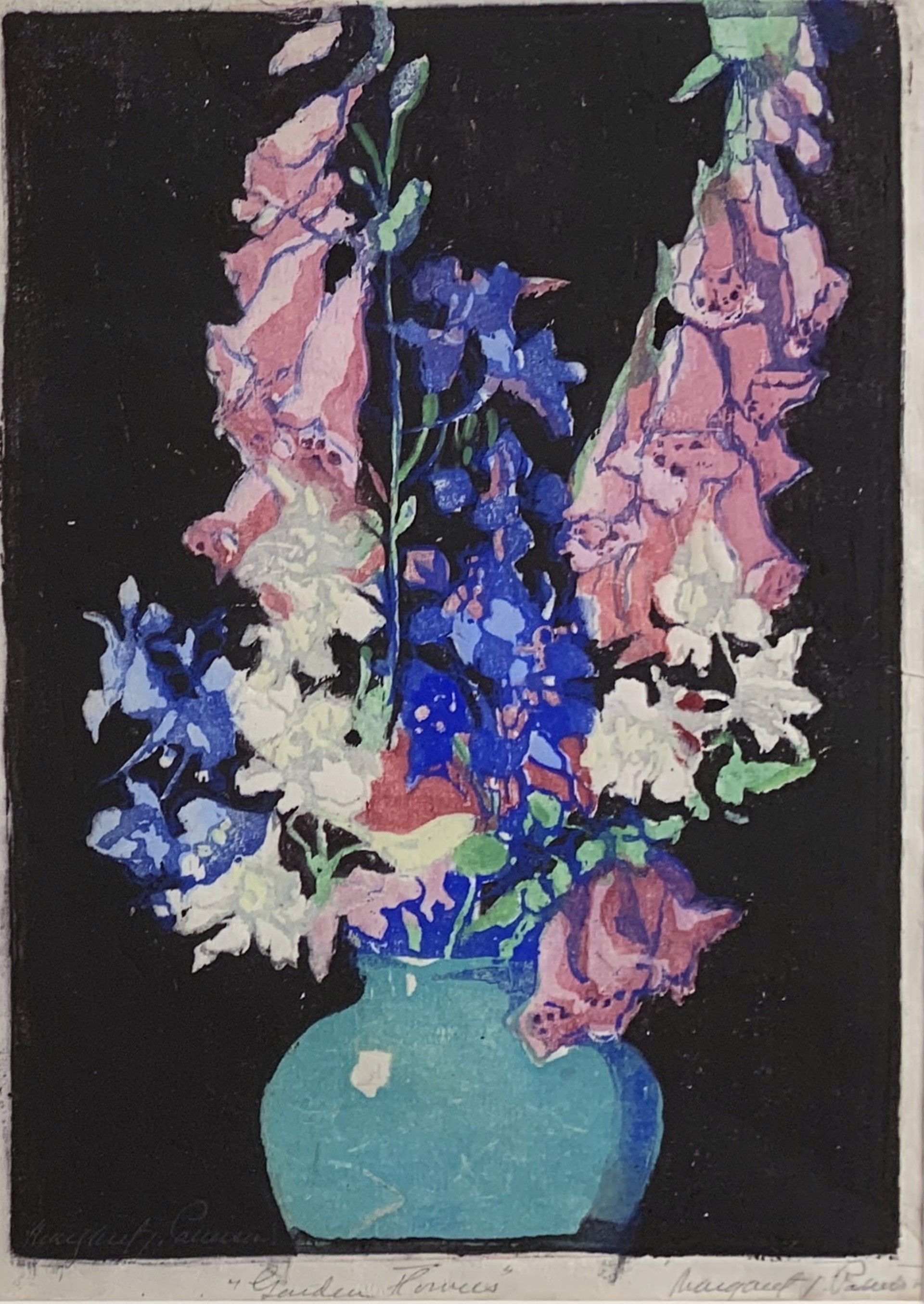 Garden Flowers by Margaret Jordan Patterson