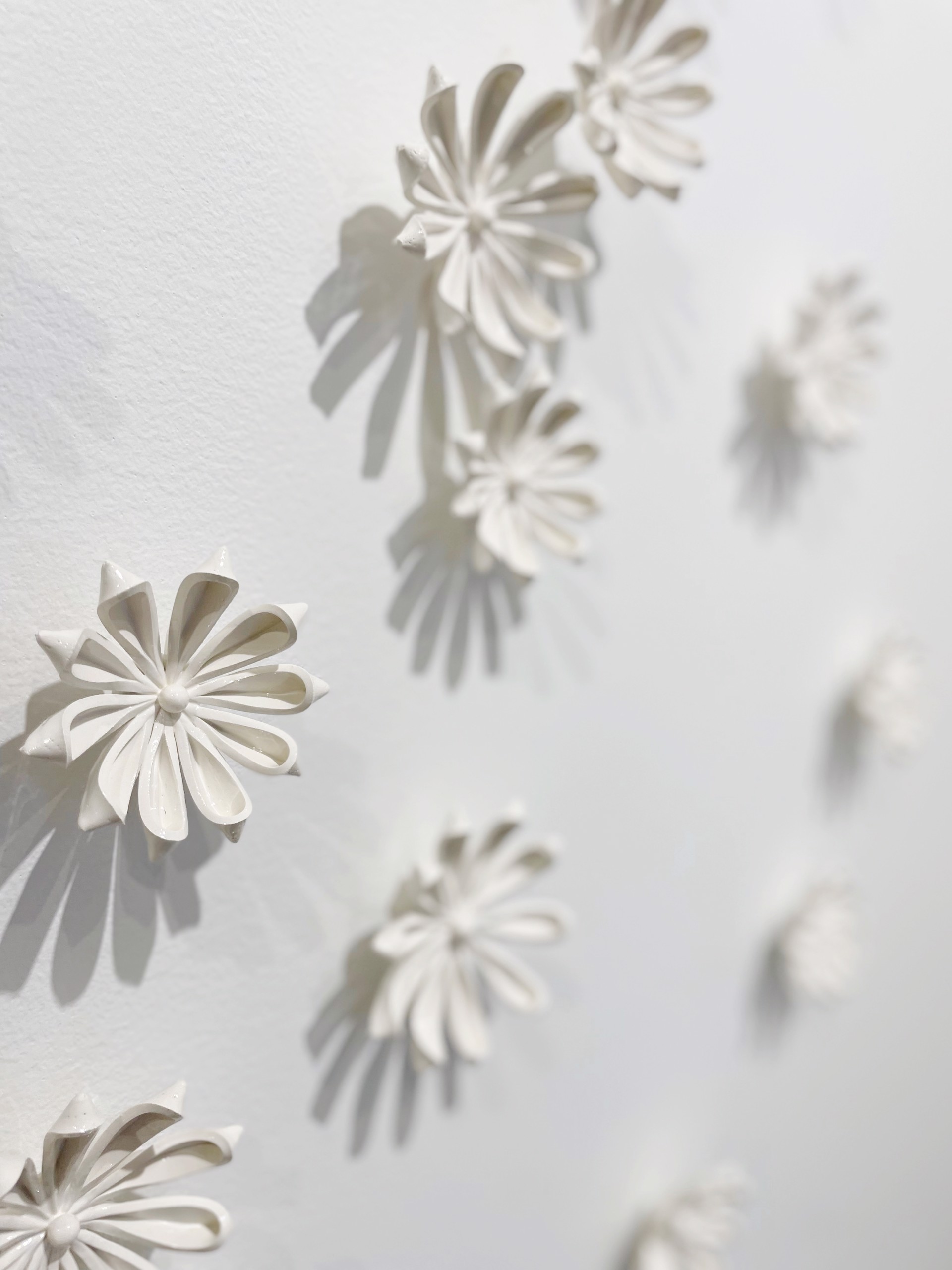 Floral Wall Sculpture by Isabelle Coppinger