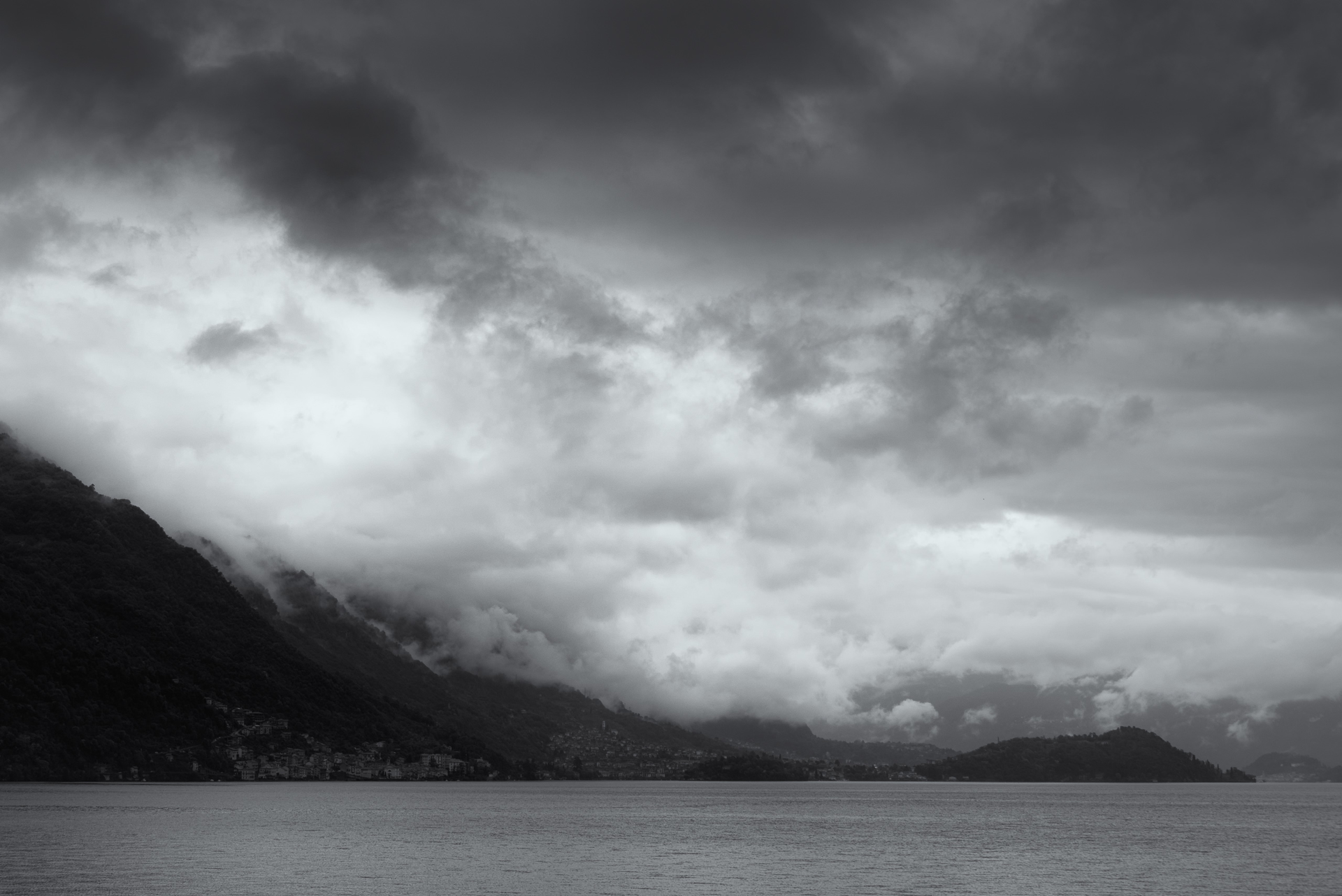 Rainy Lake Como by Harris Masterson