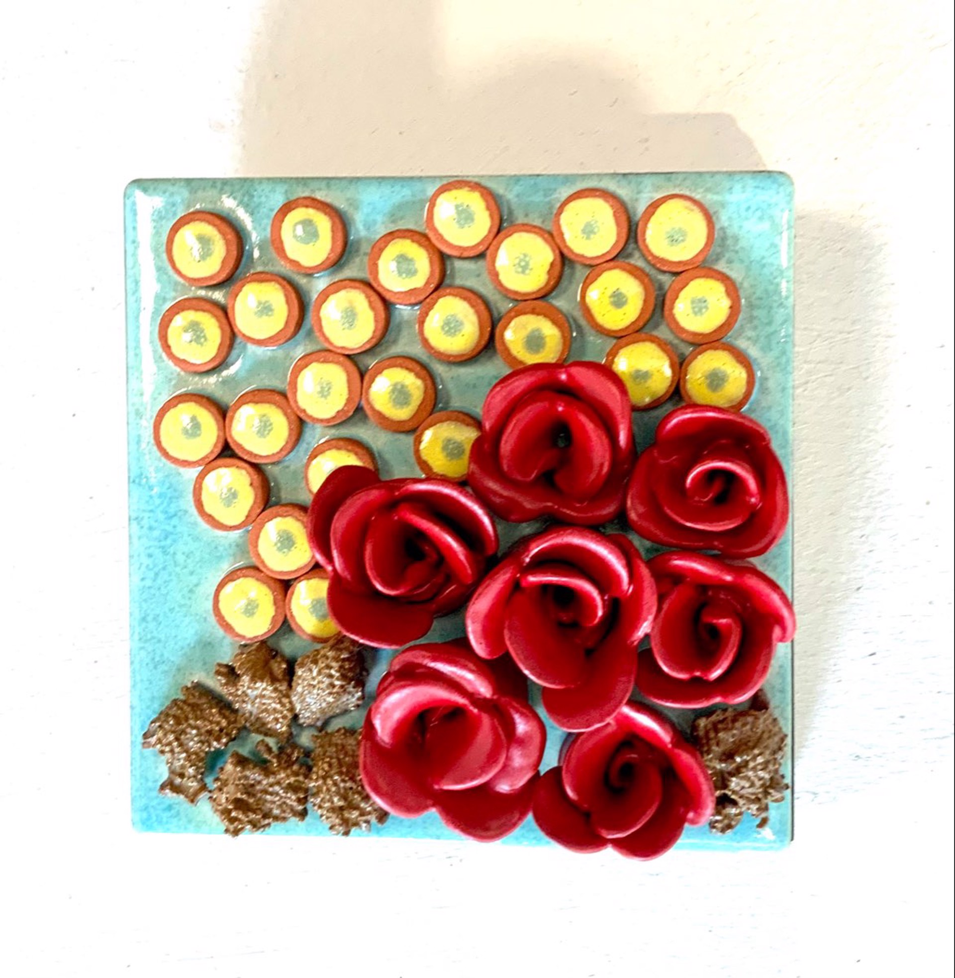 Wall Tile $65 each by Glenda Guion