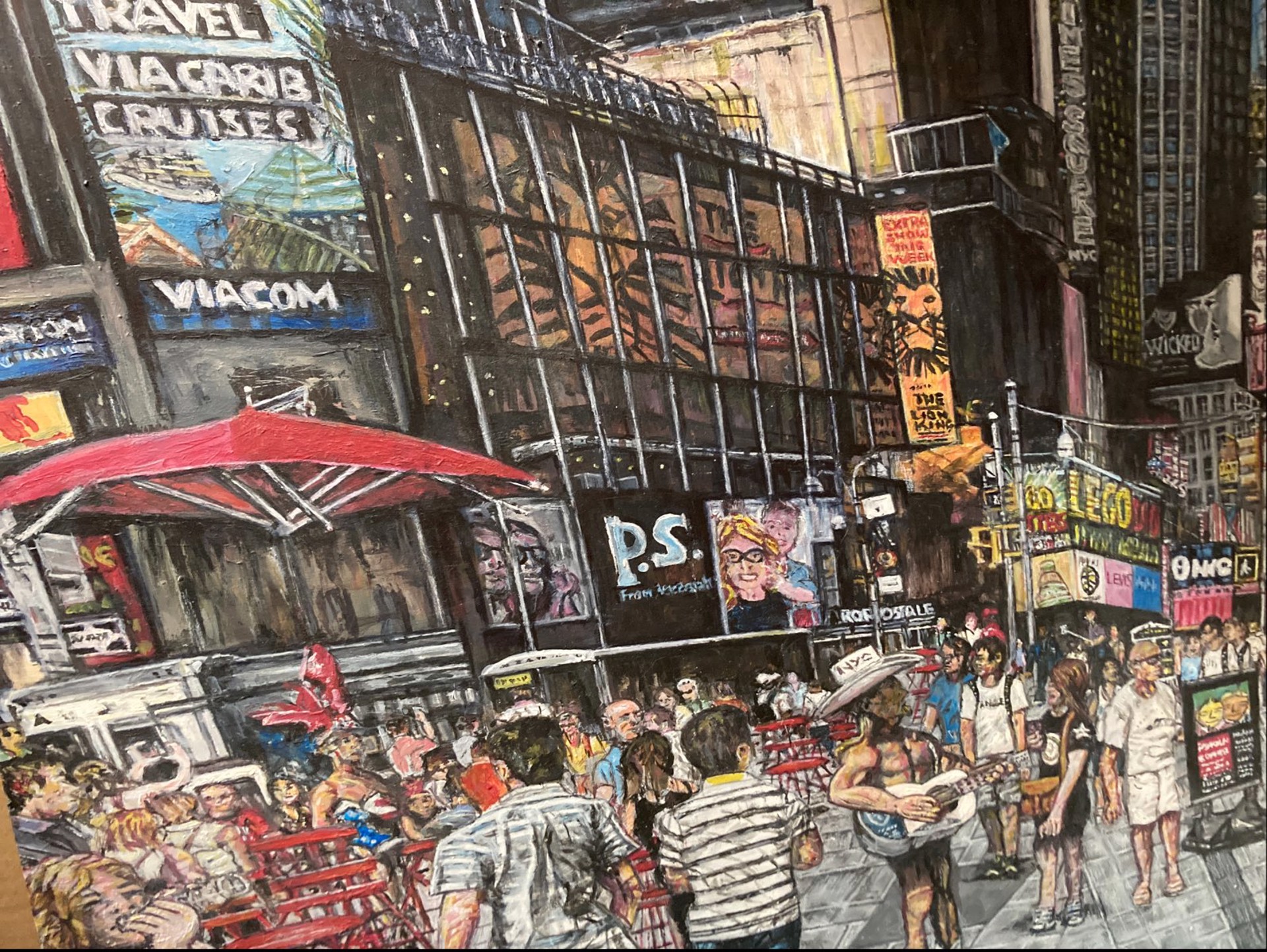 Times Square by Lewis Pujol