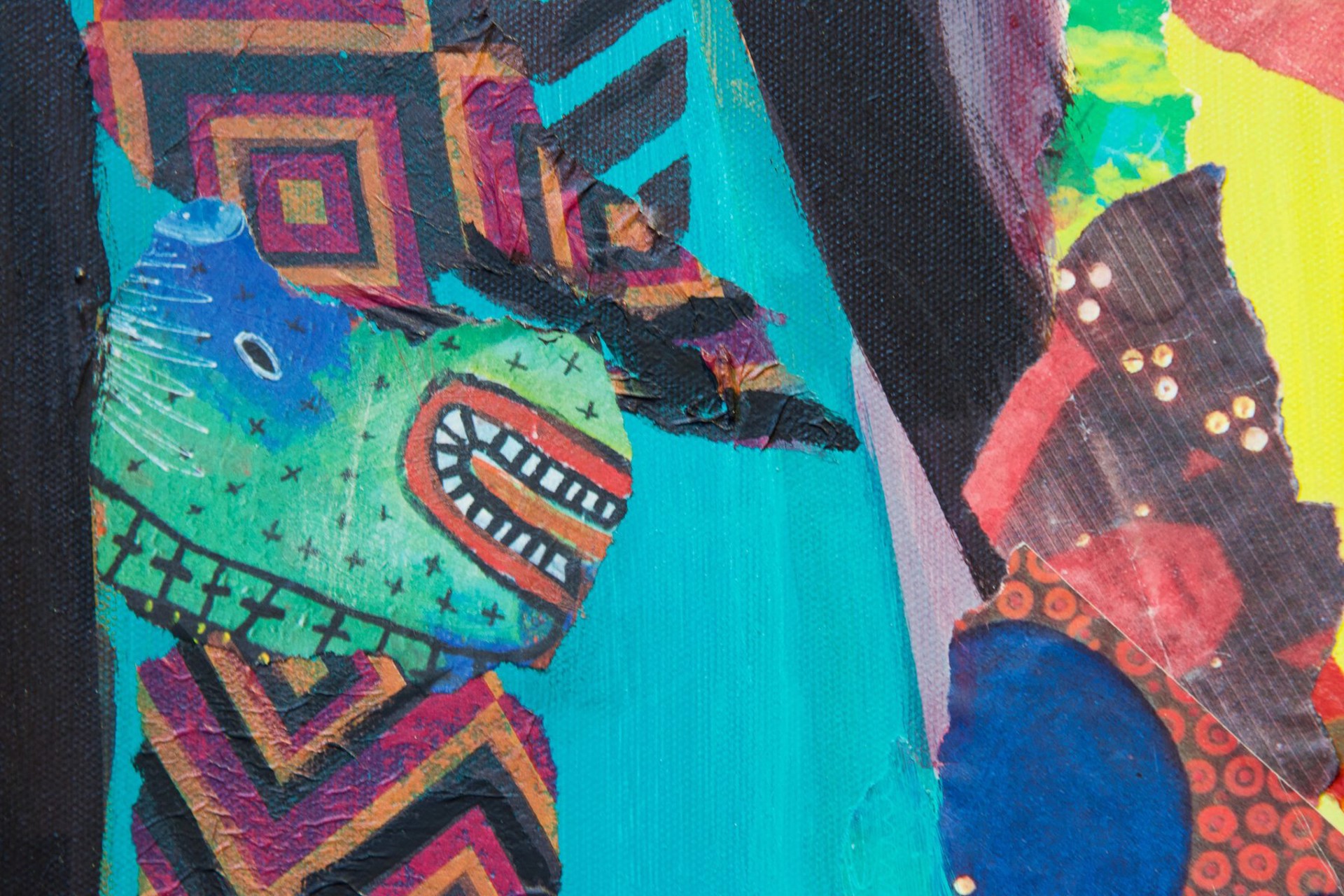 Tribal Dress by Janet Perkin