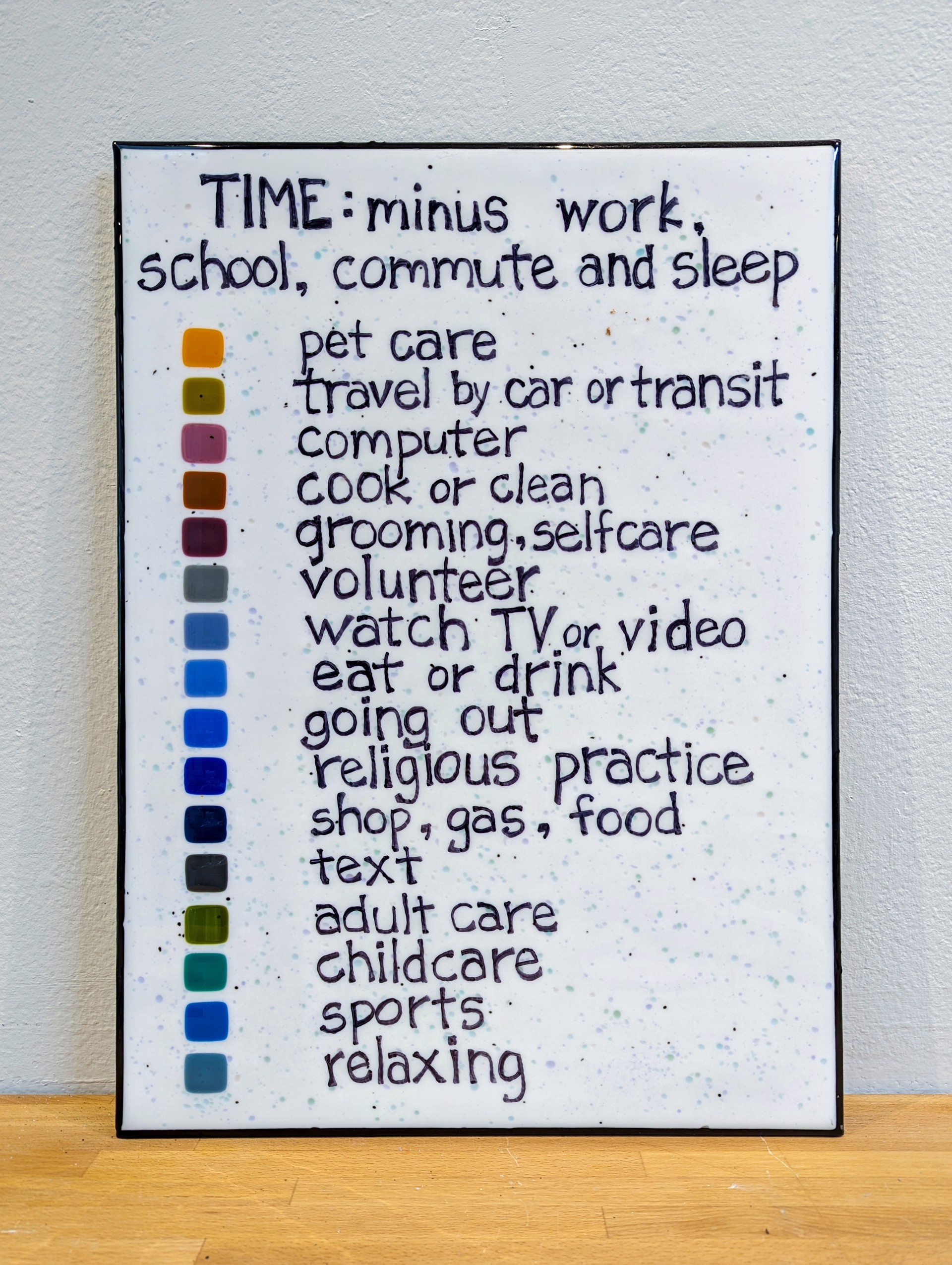 Time Minus 2 by Laurie Frick
