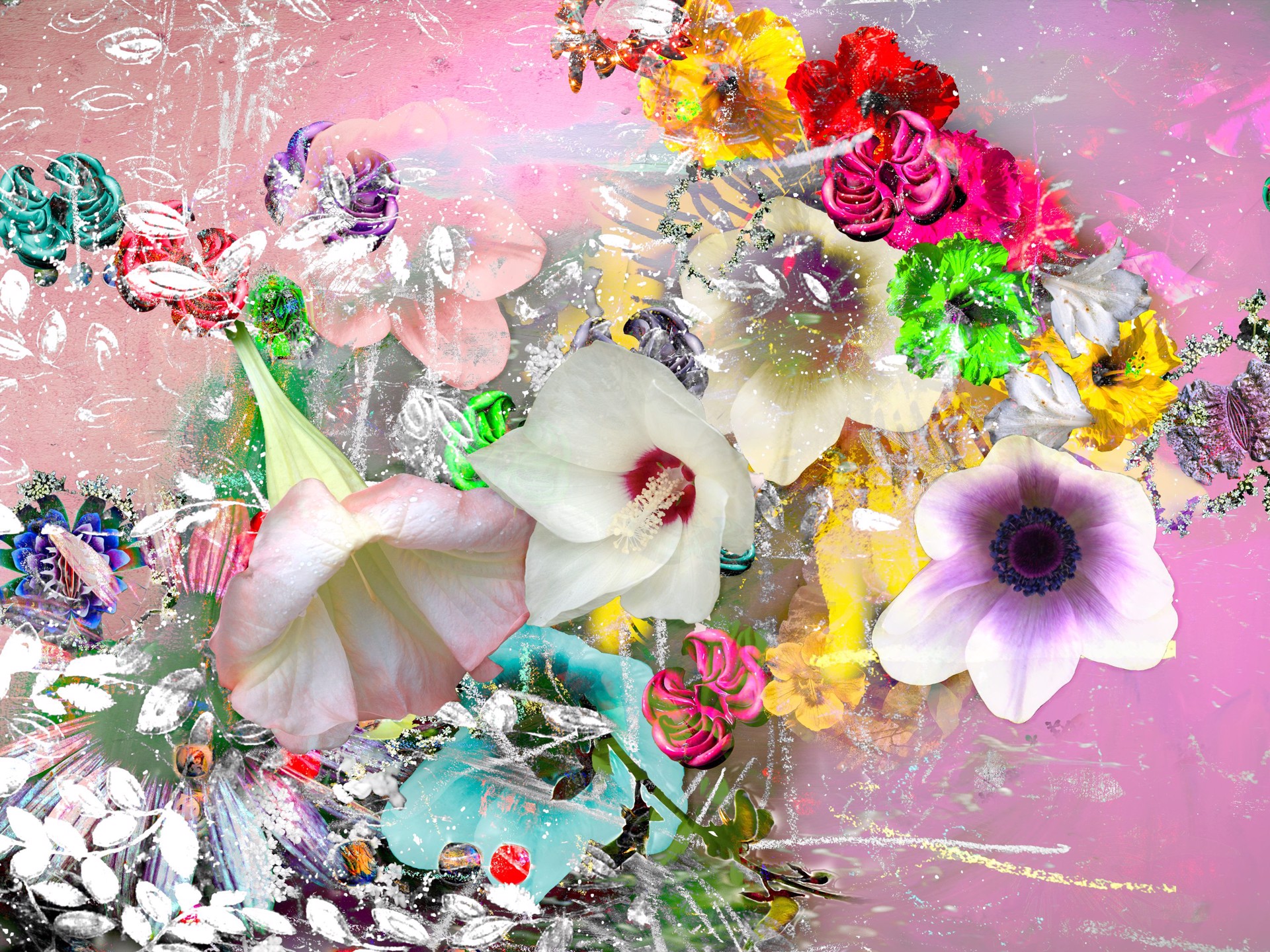 FLOWERS SERIES II NO. 10 by CAROL EISENBERG