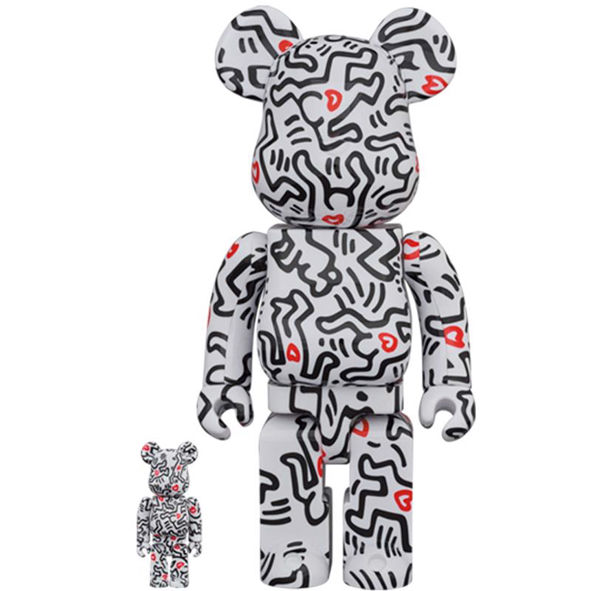 Be@rbrick Keith Haring #8 100% & 400%