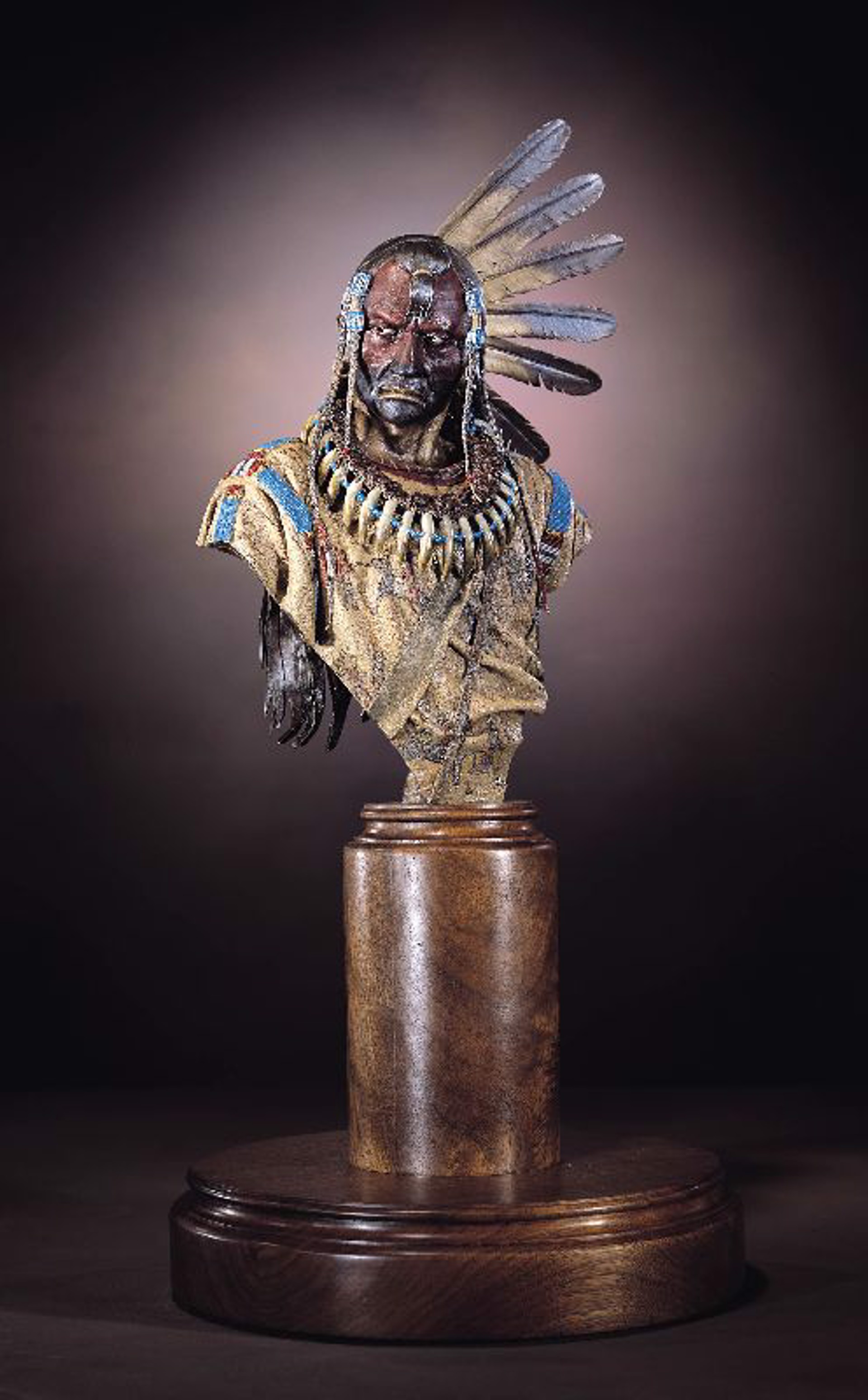 Enemies Past (bust) by Dave McGary (sculptor) (1958-2013)