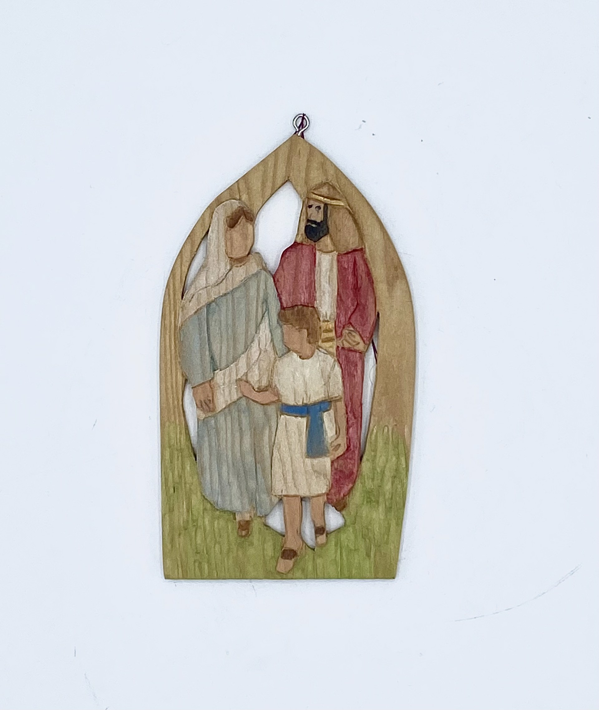 62 The Holy Family by Jeanne Mahan