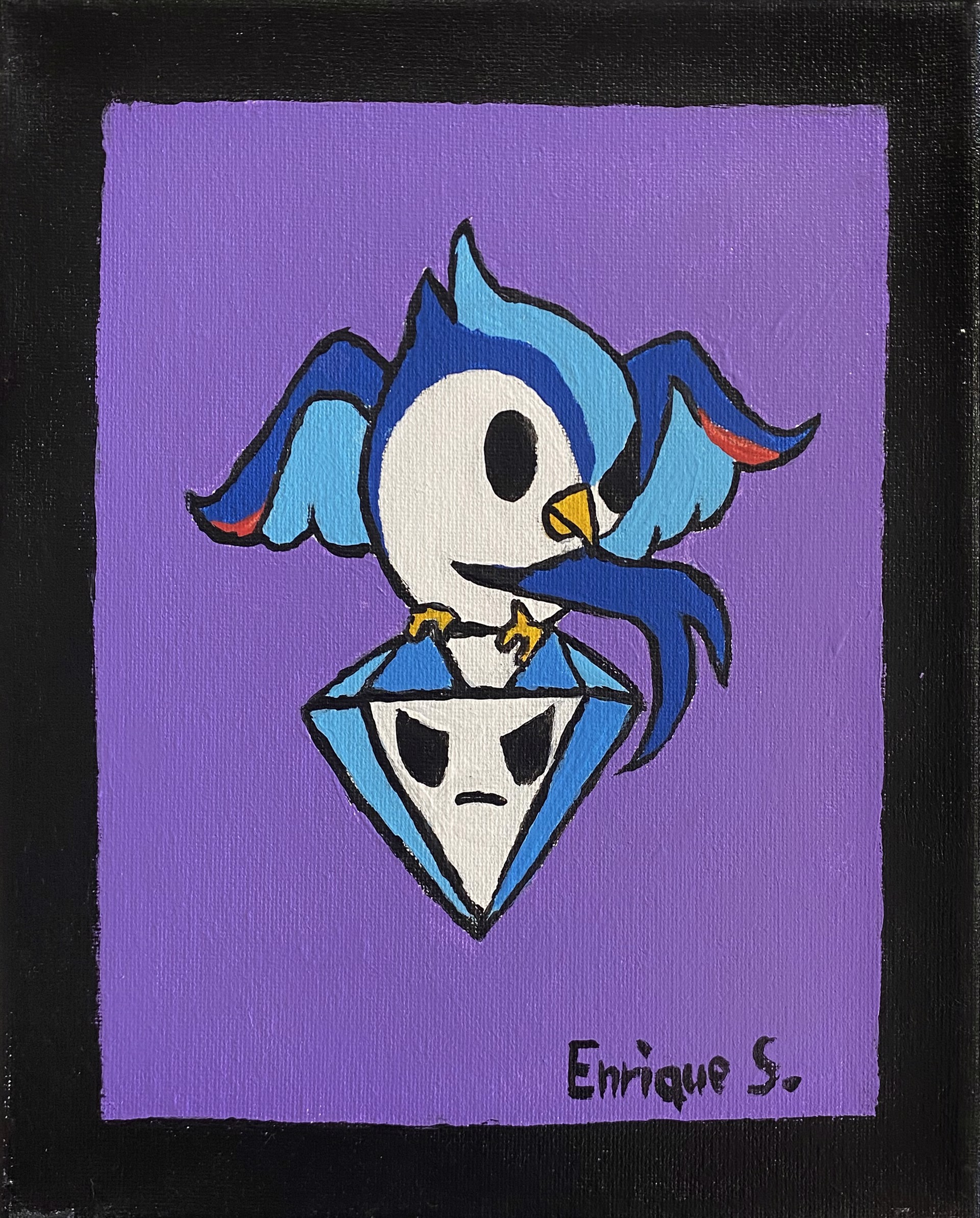 "Blue Bird with Diamond" by Enrique S. by One Step Beyond