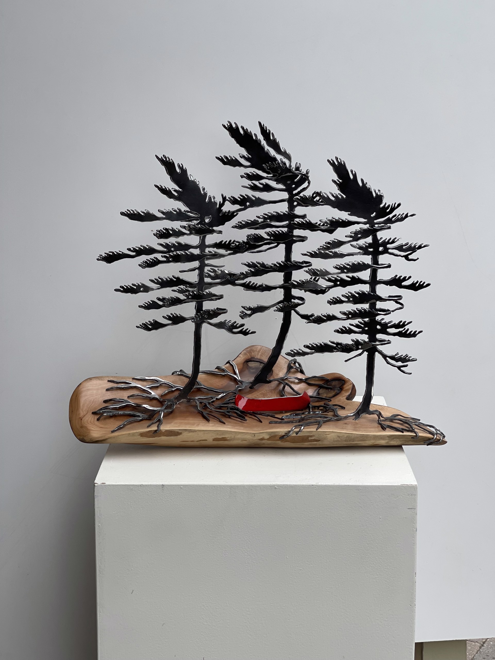 Three Tree Canoe by Cathy Mark