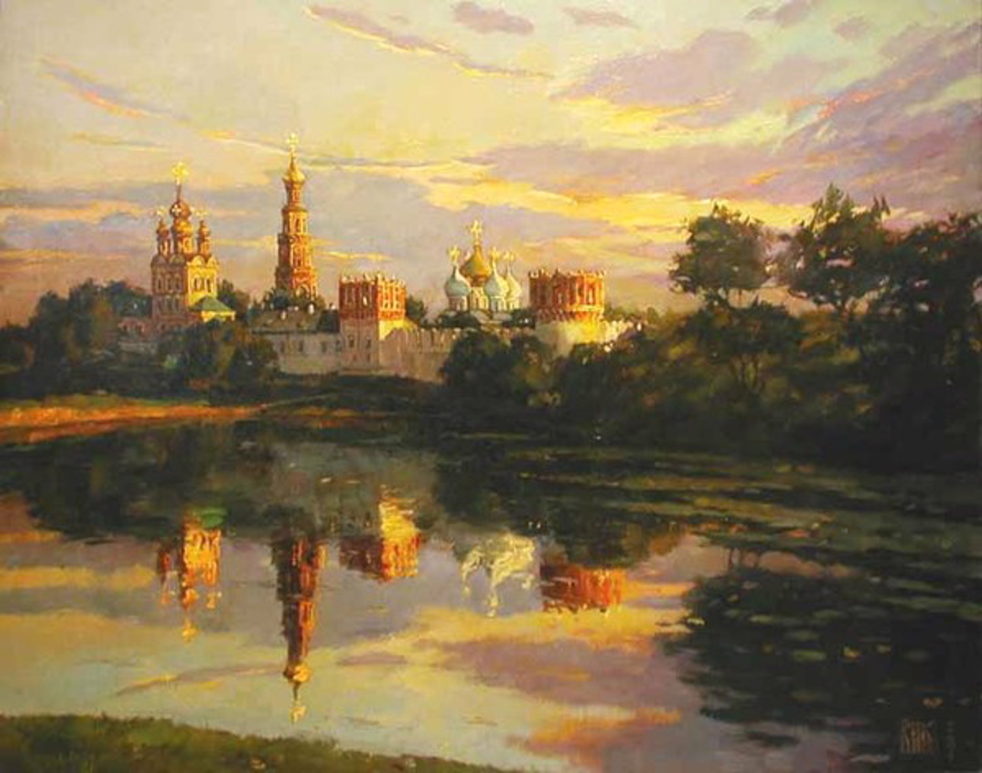 Novdovichiy Monastery by Ivan Vityuk