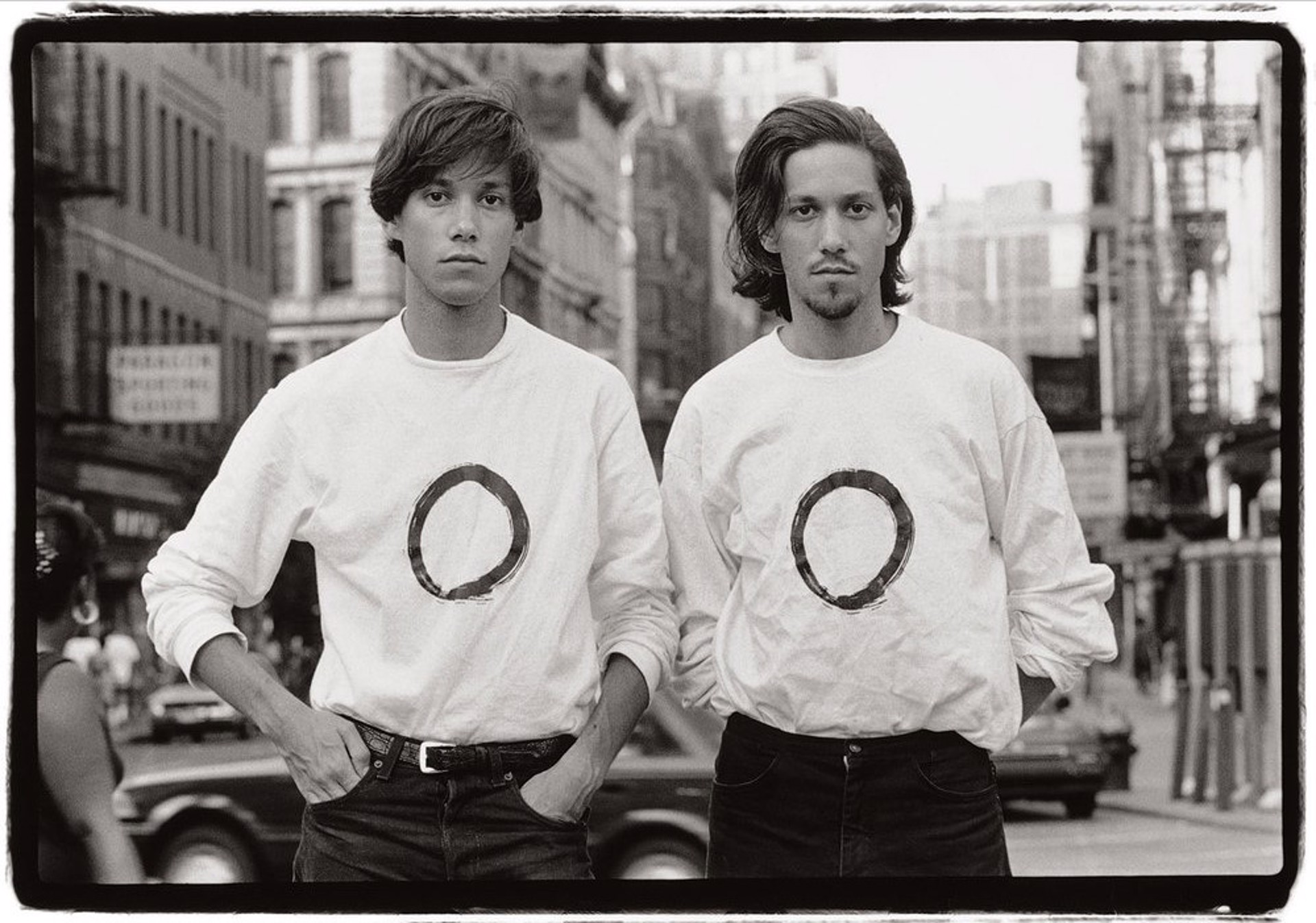 Twins with Zero Shirts, NYC by Amy Arbus