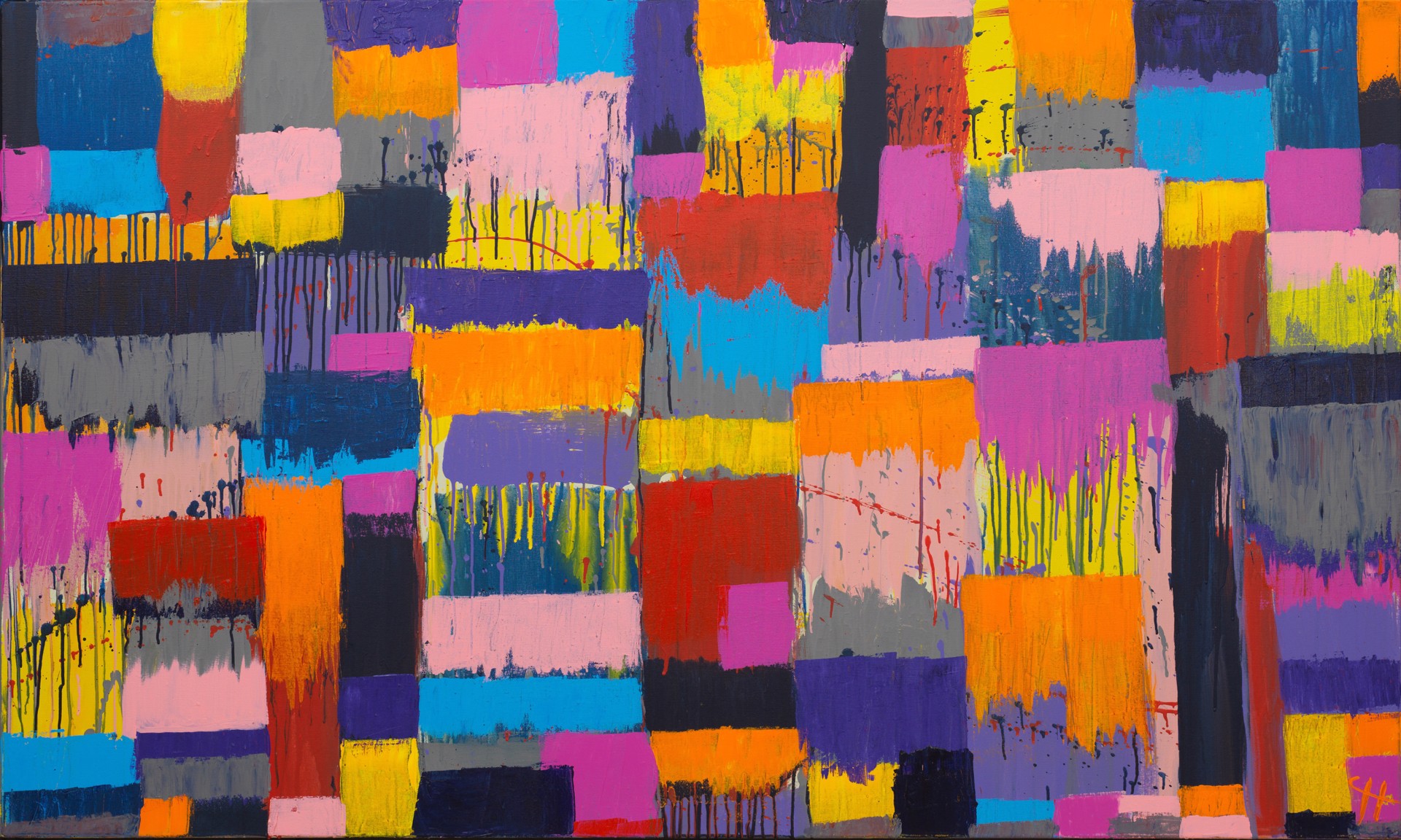 Color Blocks No. 6 by Hans Petersen