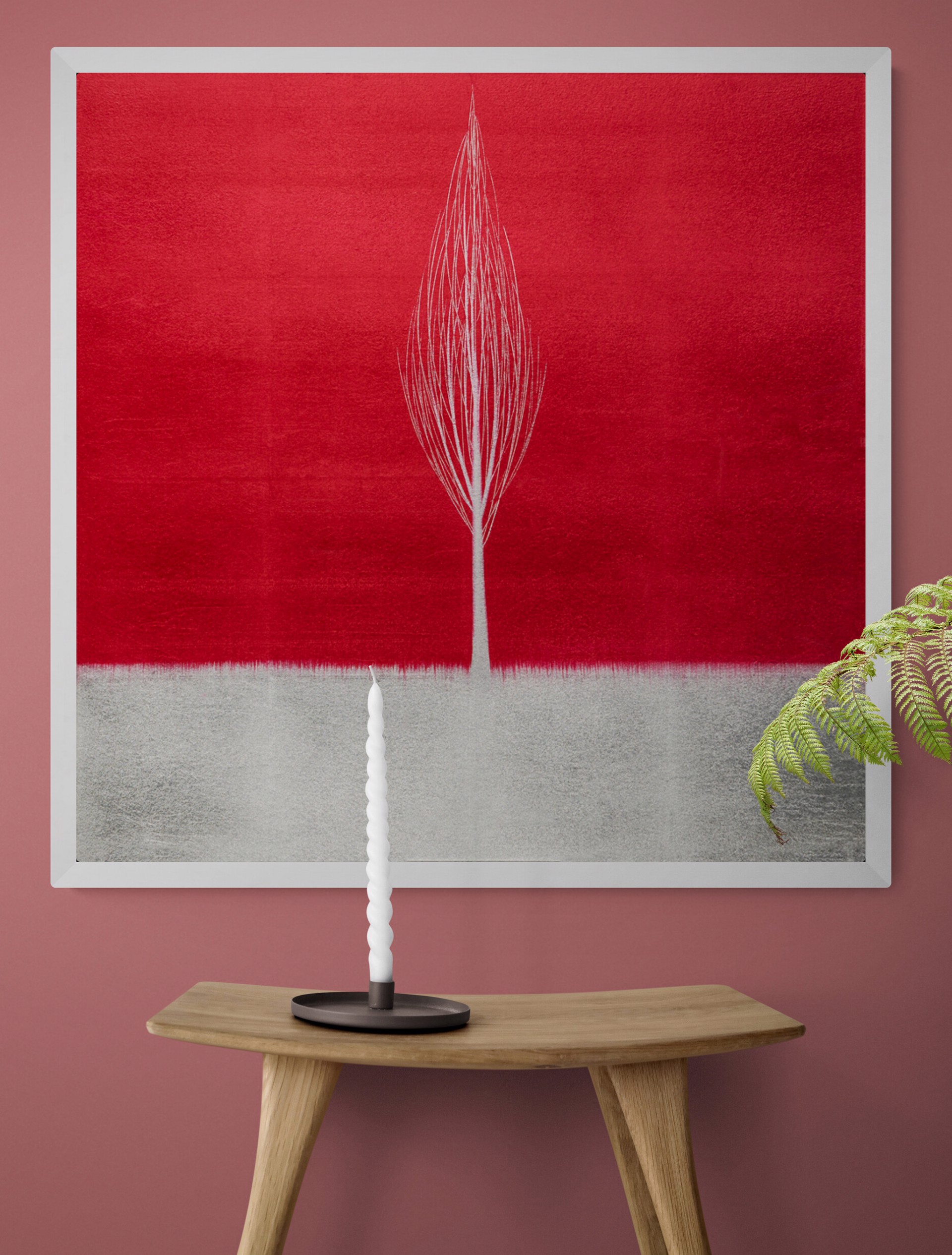 Solitude Red 120031 by Hamilton Aguiar