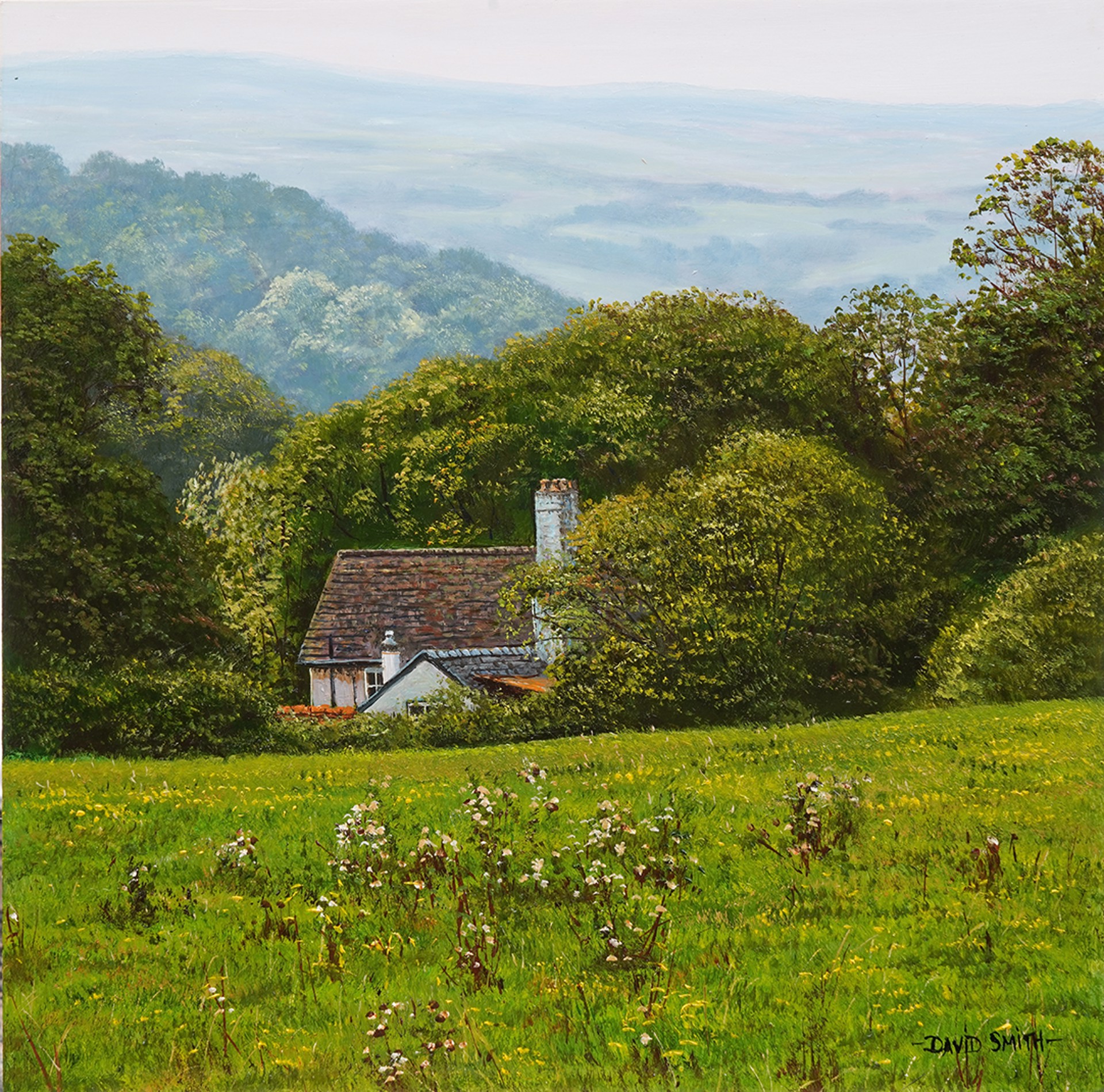 Cottage in Wales by David Smith