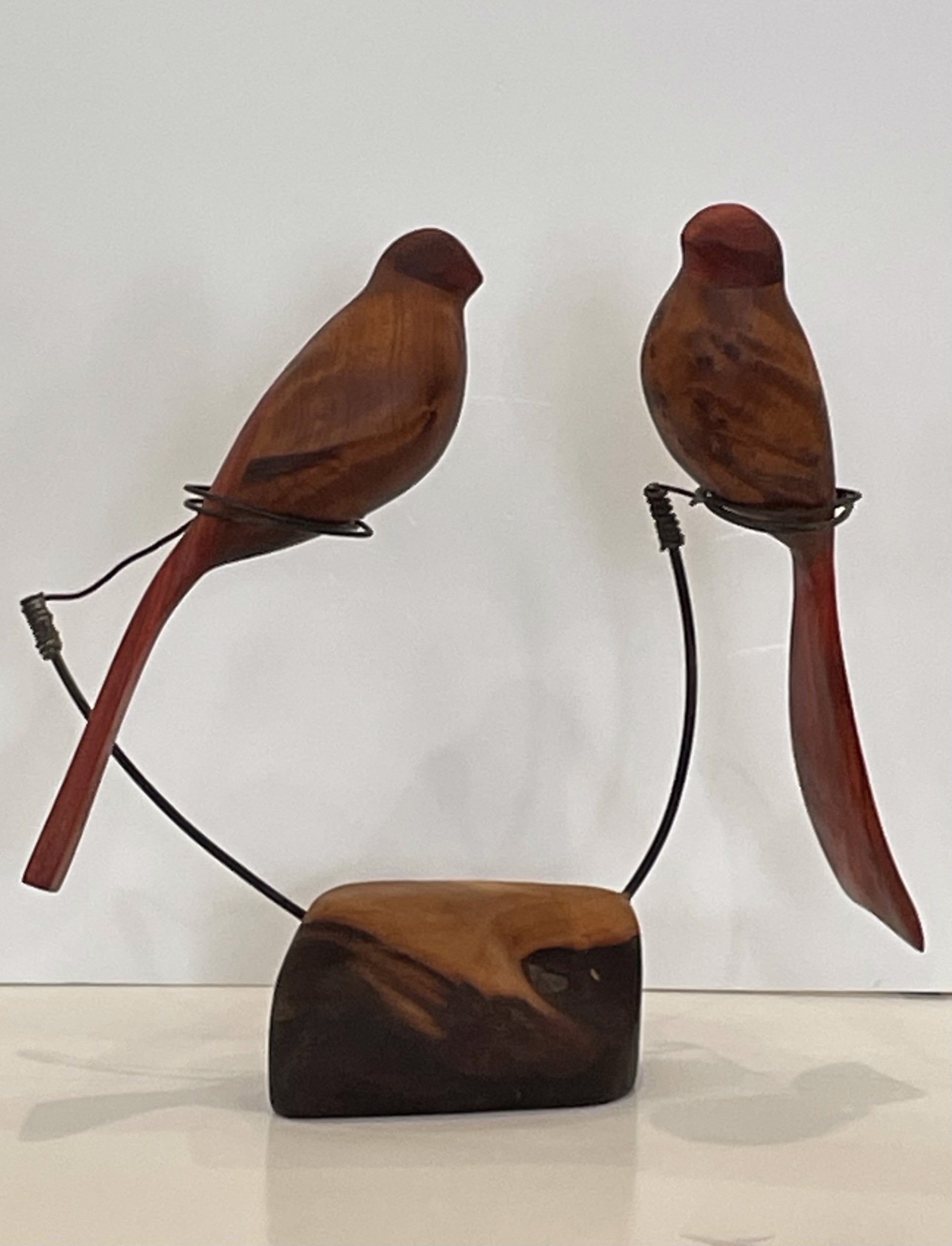 Redheart Thuya Bird Pair by Michael Stephenson