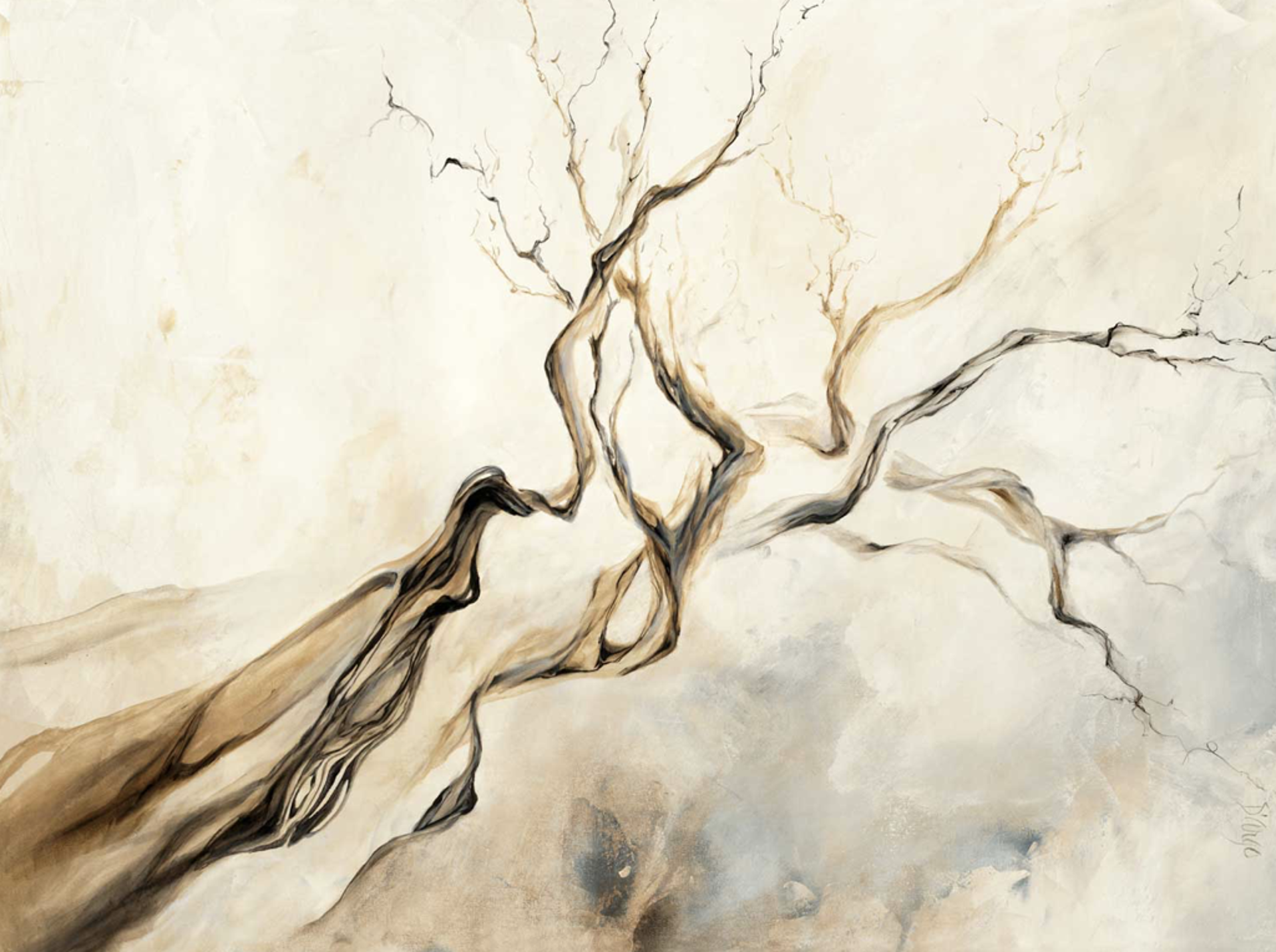 TWISTED BRANCHES by Dina D'Argo