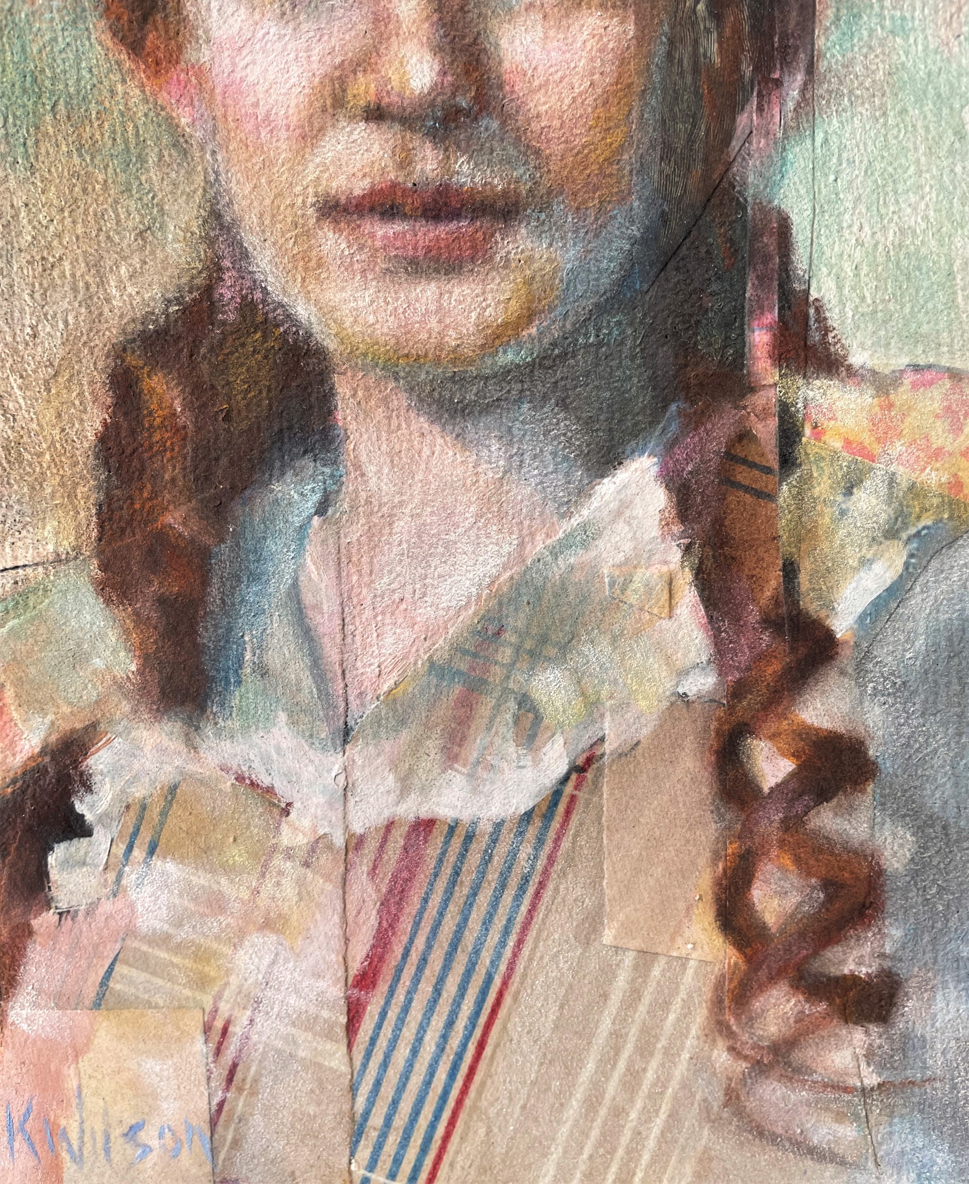  RED CURL by KATIE WILSON