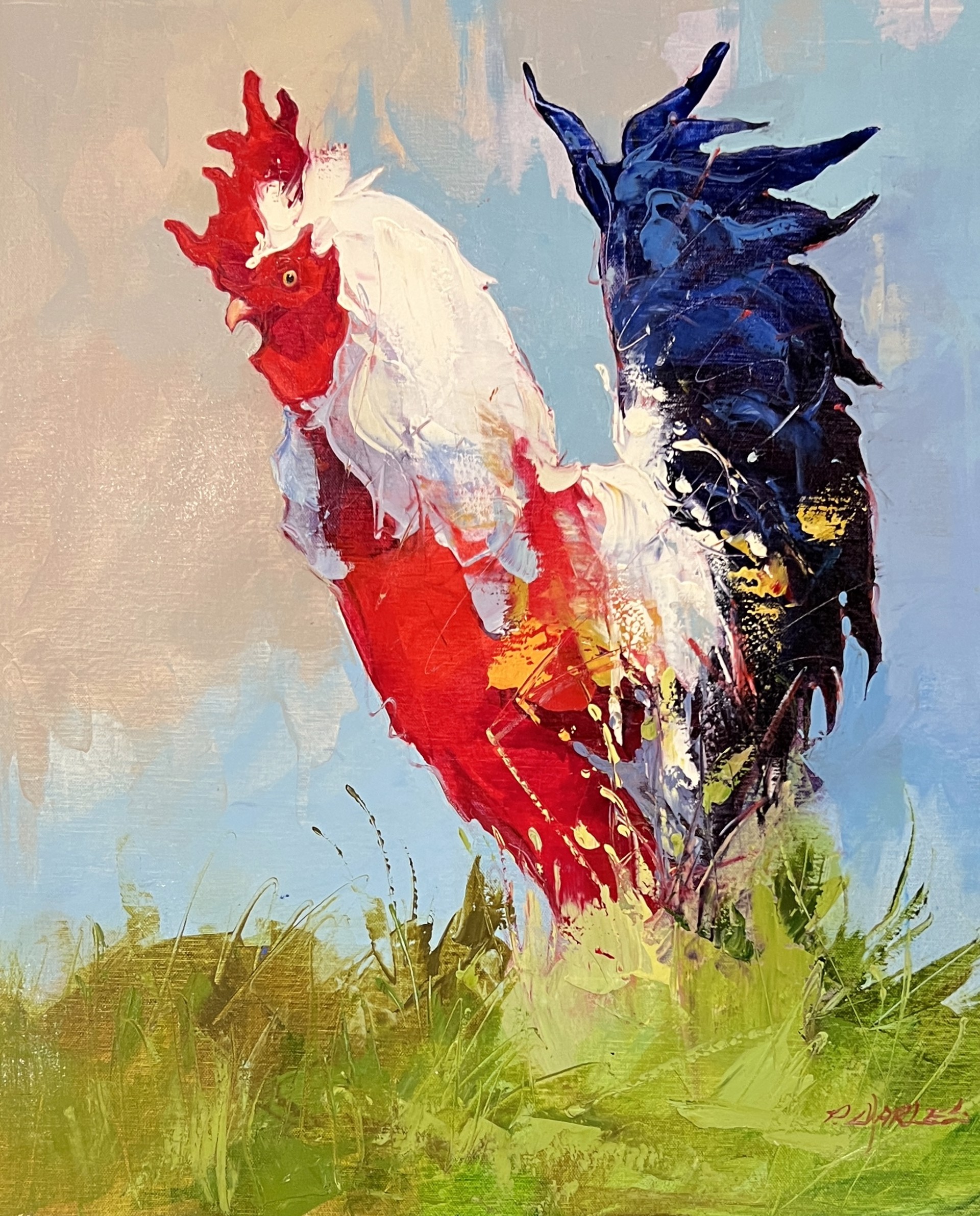PROUD ROOSTER by P CHARLES